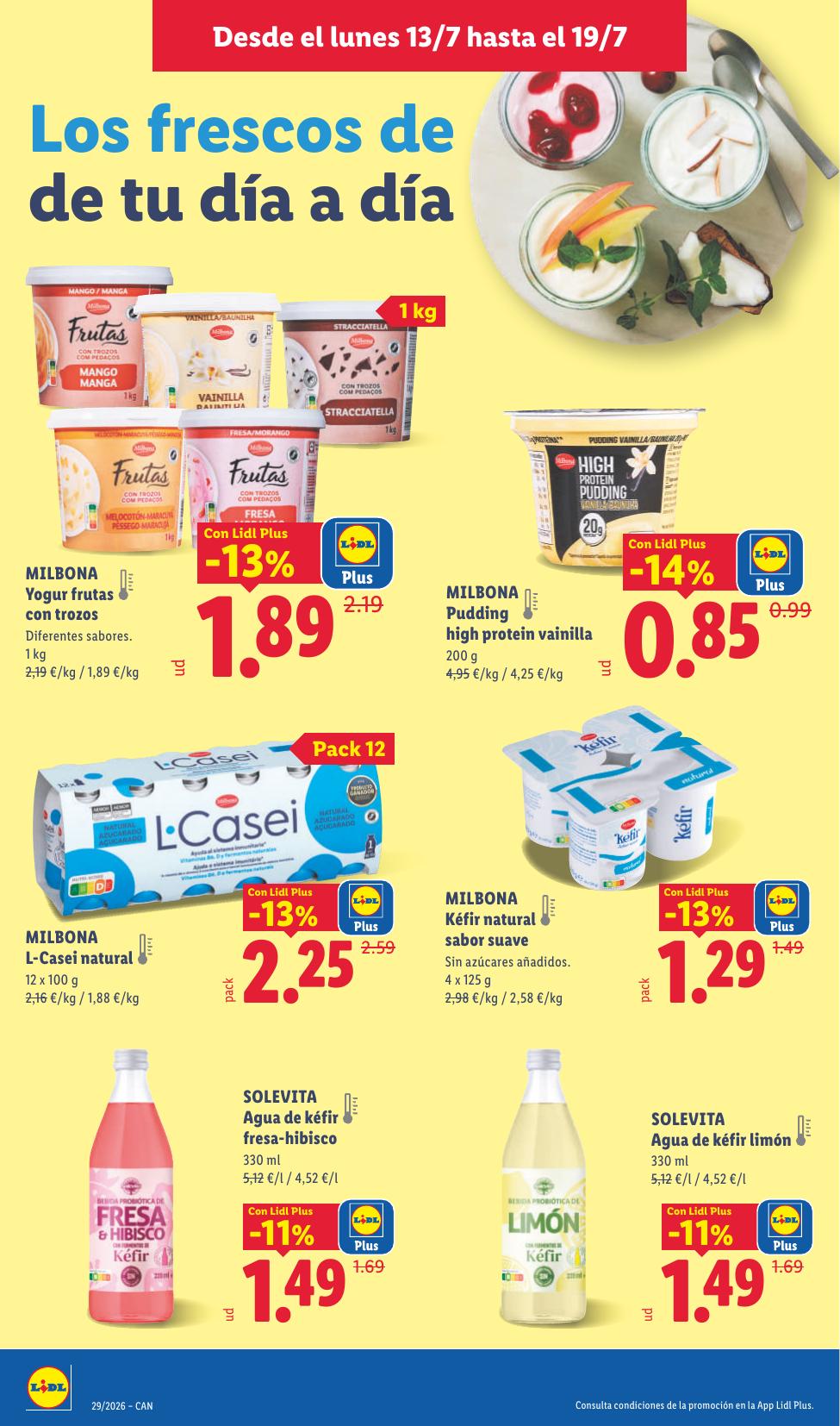 Folleto Lidl Alimentación · 13 de julio de 2026 – 19 de julio de 2026 — Página 10