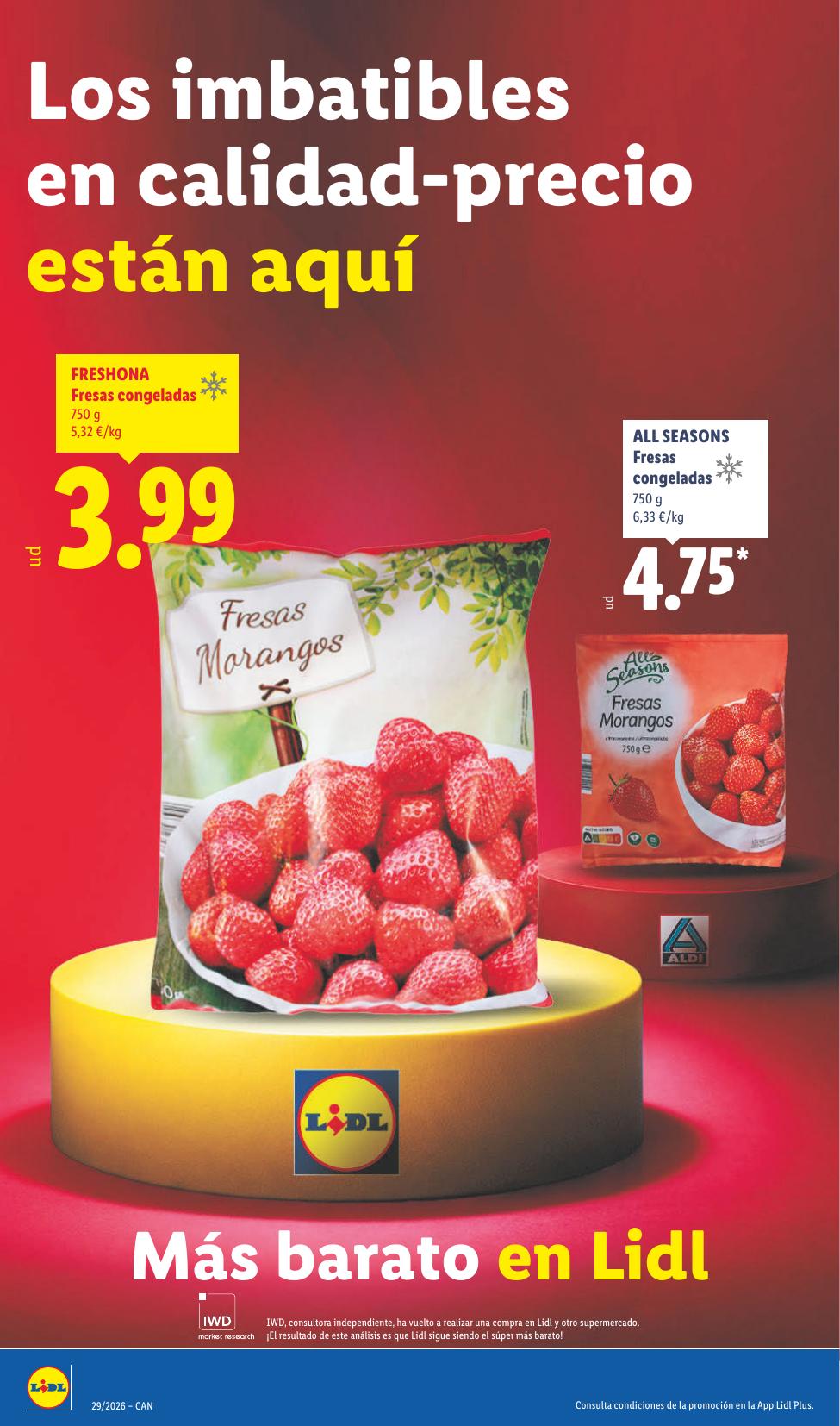Folleto Lidl Alimentación · 13 de julio de 2026 – 19 de julio de 2026 — Página 12