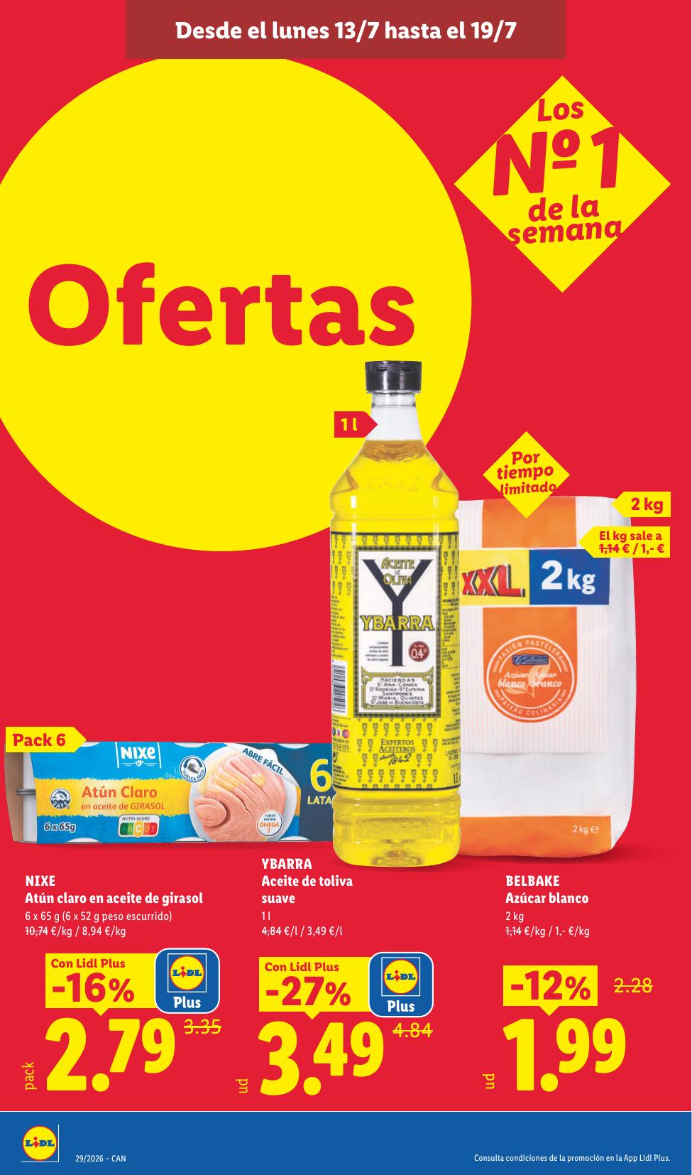 Folleto Lidl Alimentación · 13 de julio de 2026 – 19 de julio de 2026 — Página 14