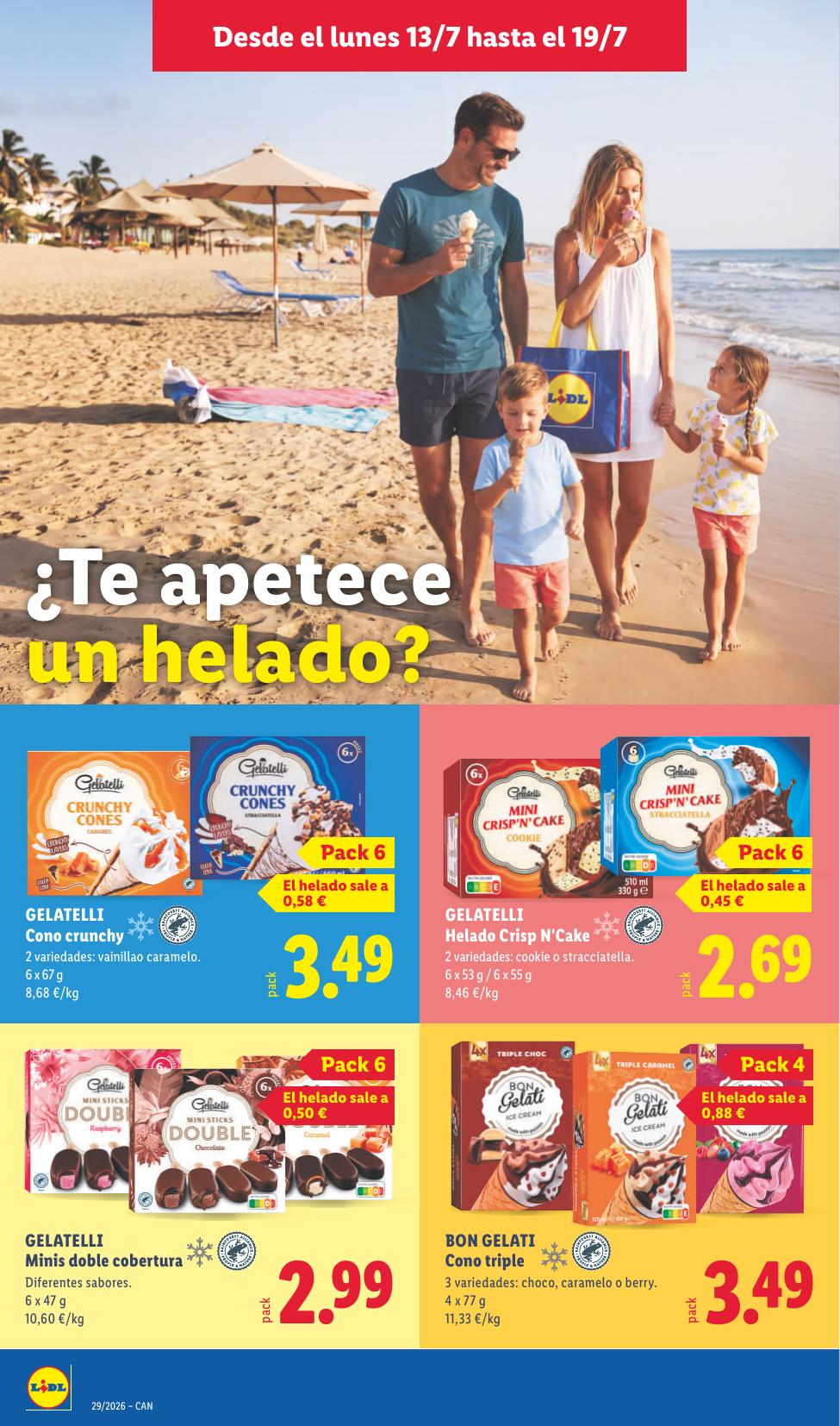 Folleto Lidl Alimentación · 13 de julio de 2026 – 19 de julio de 2026 — Página 20