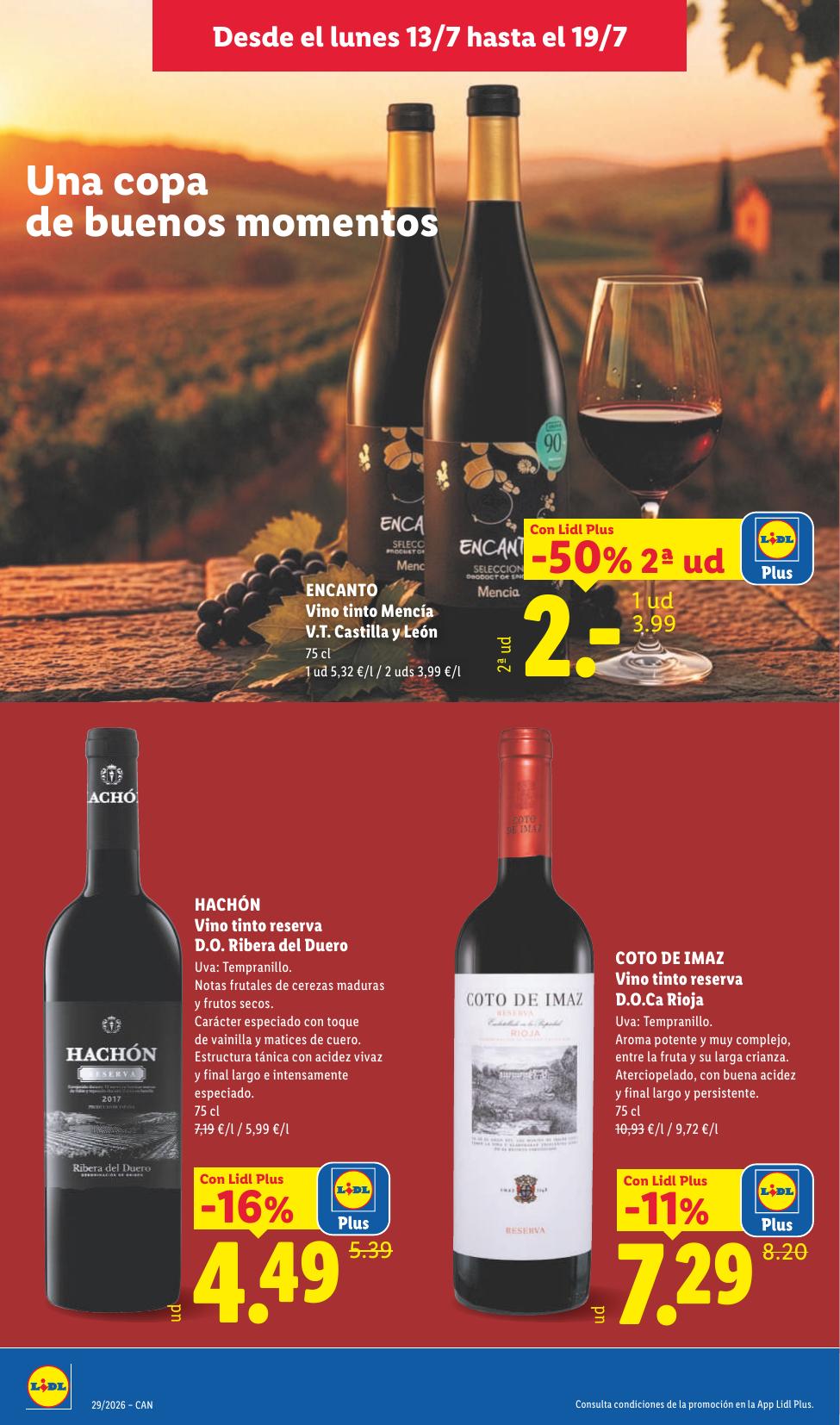 Folleto Lidl Alimentación · 13 de julio de 2026 – 19 de julio de 2026 — Página 22