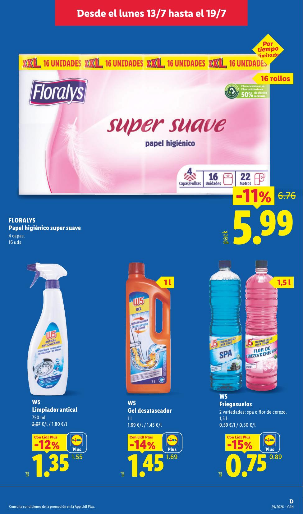 Folleto Lidl Alimentación · 13 de julio de 2026 – 19 de julio de 2026 — Página 27