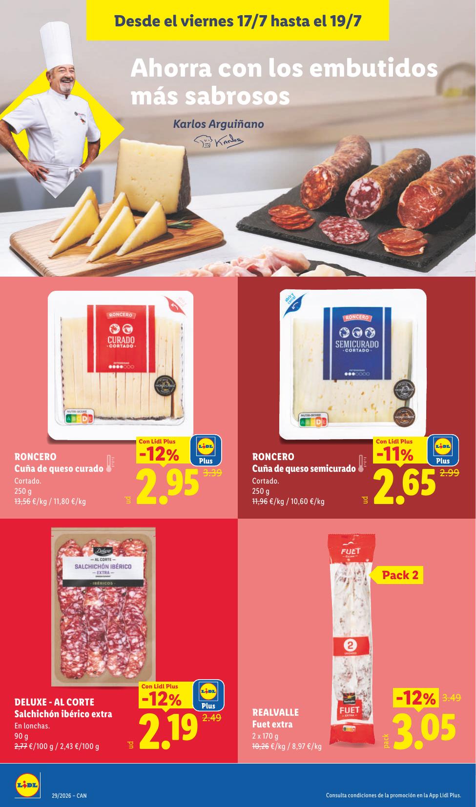 Folleto Lidl Alimentación · 13 de julio de 2026 – 19 de julio de 2026 — Página 30