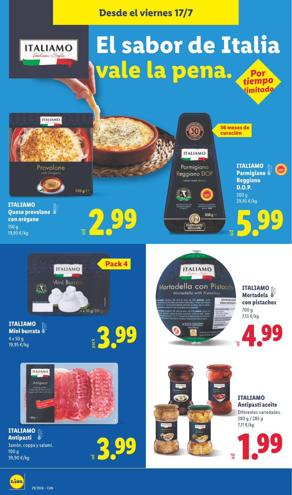 Folleto Lidl Alimentación · 13 de julio de 2026 – 19 de julio de 2026 — Página 32