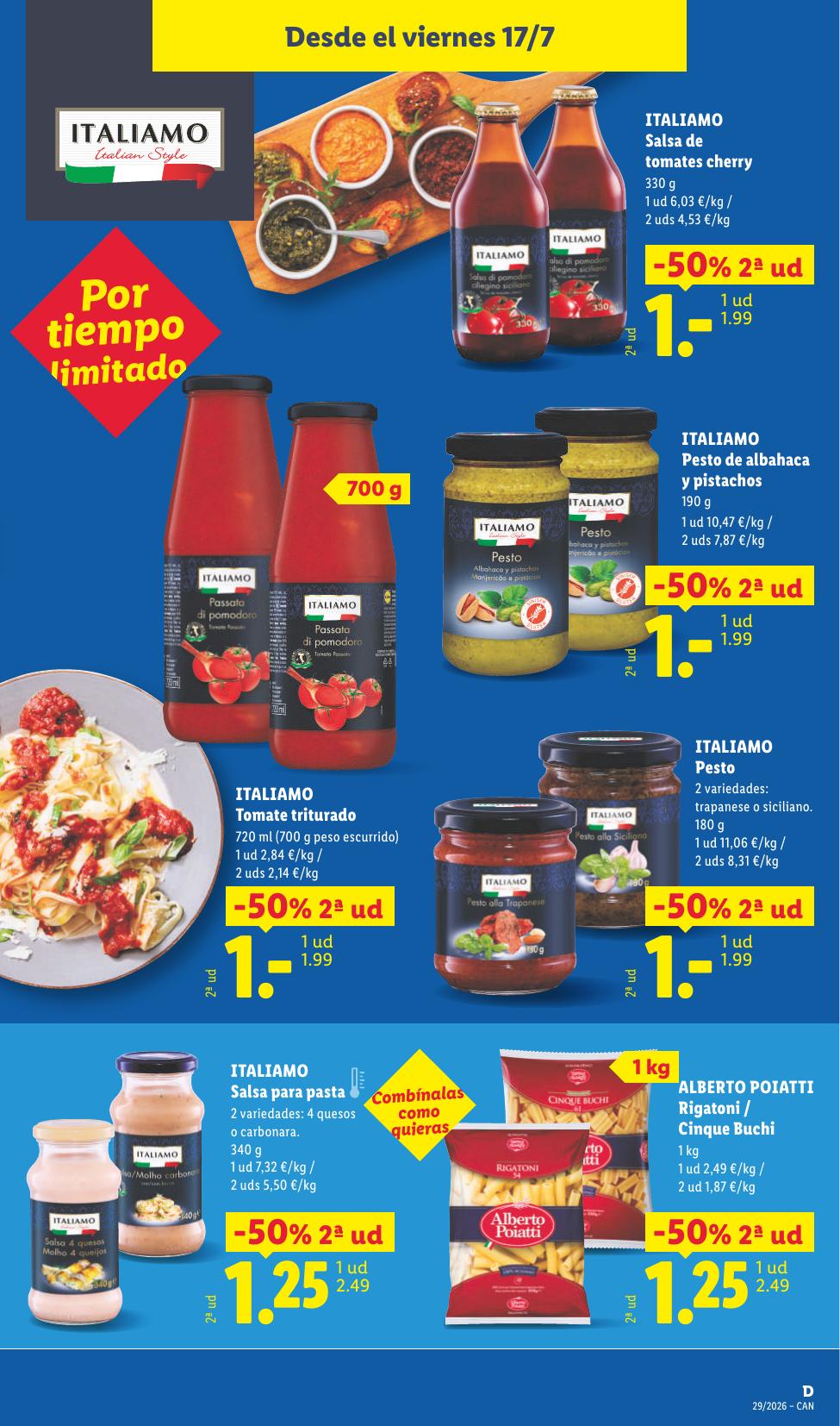 Folleto Lidl Alimentación · 13 de julio de 2026 – 19 de julio de 2026 — Página 35