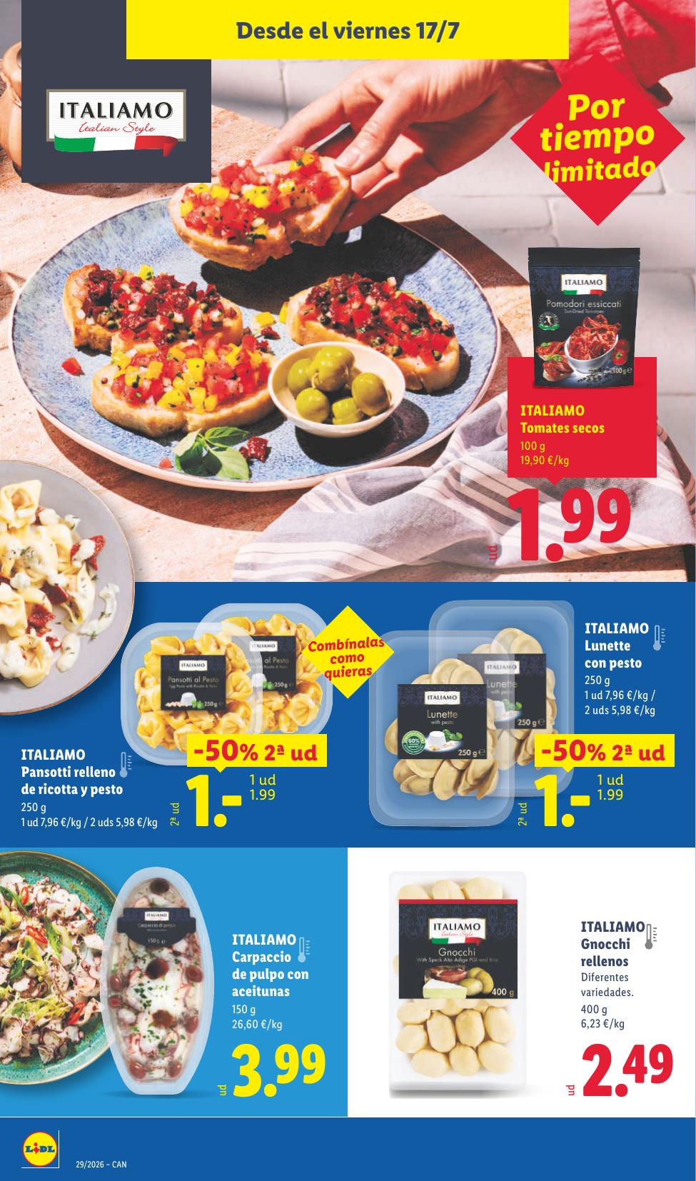 Folleto Lidl Alimentación · 13 de julio de 2026 – 19 de julio de 2026 — Página 36