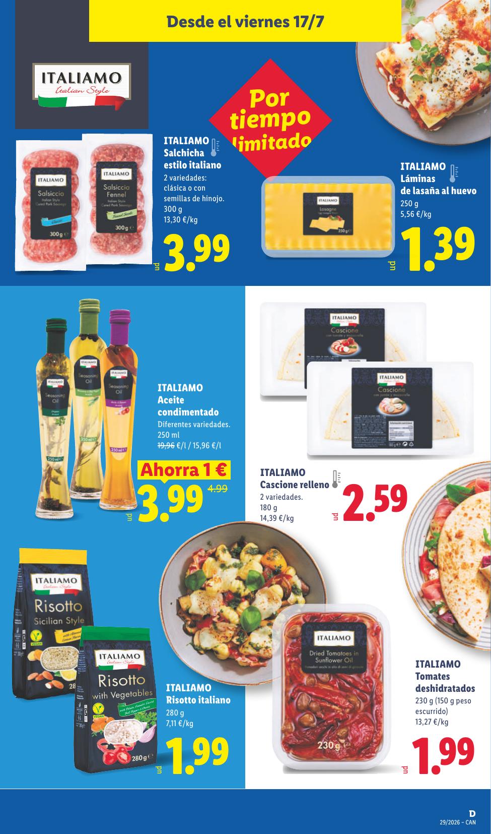 Folleto Lidl Alimentación · 13 de julio de 2026 – 19 de julio de 2026 — Página 37