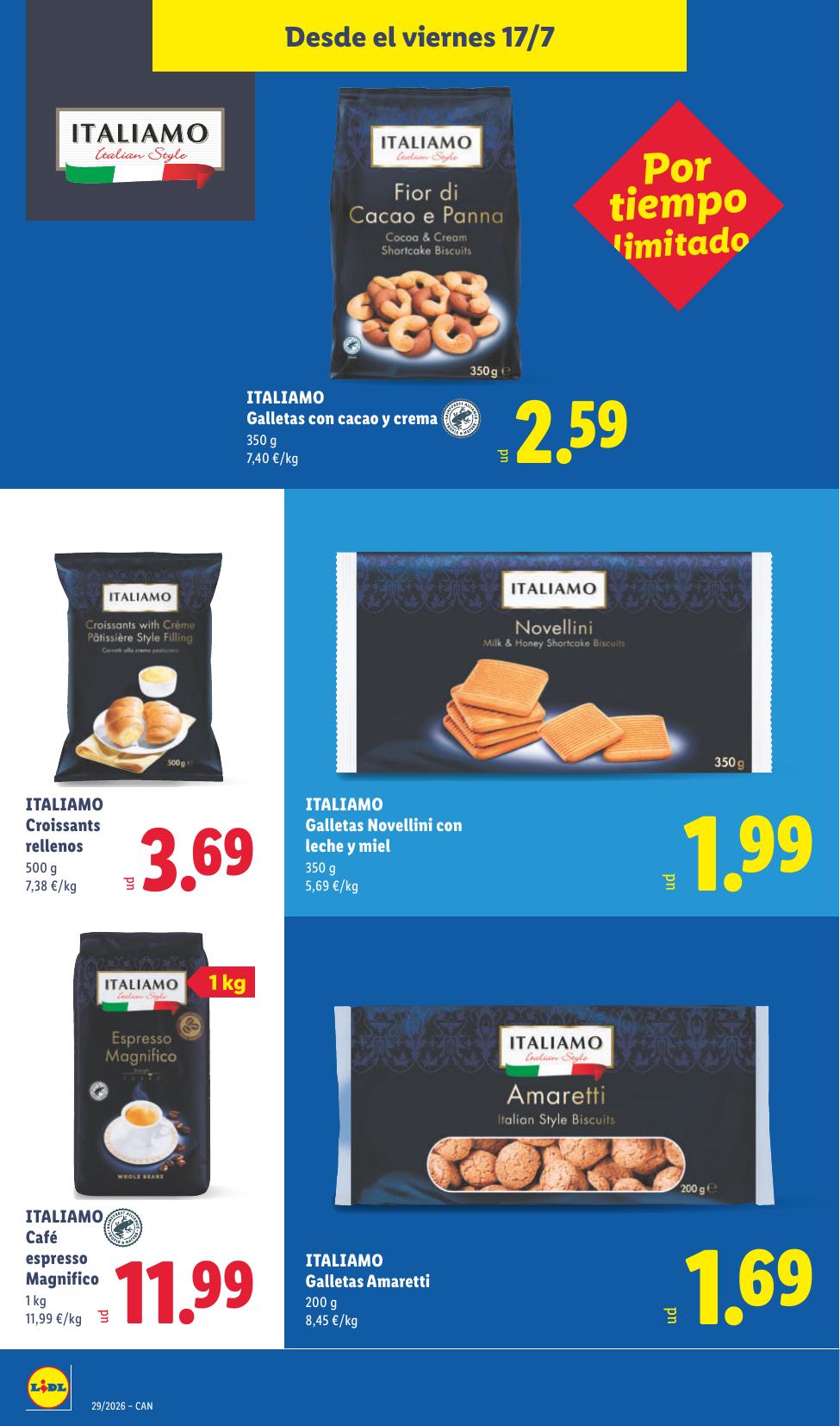 Folleto Lidl Alimentación · 13 de julio de 2026 – 19 de julio de 2026 — Página 38