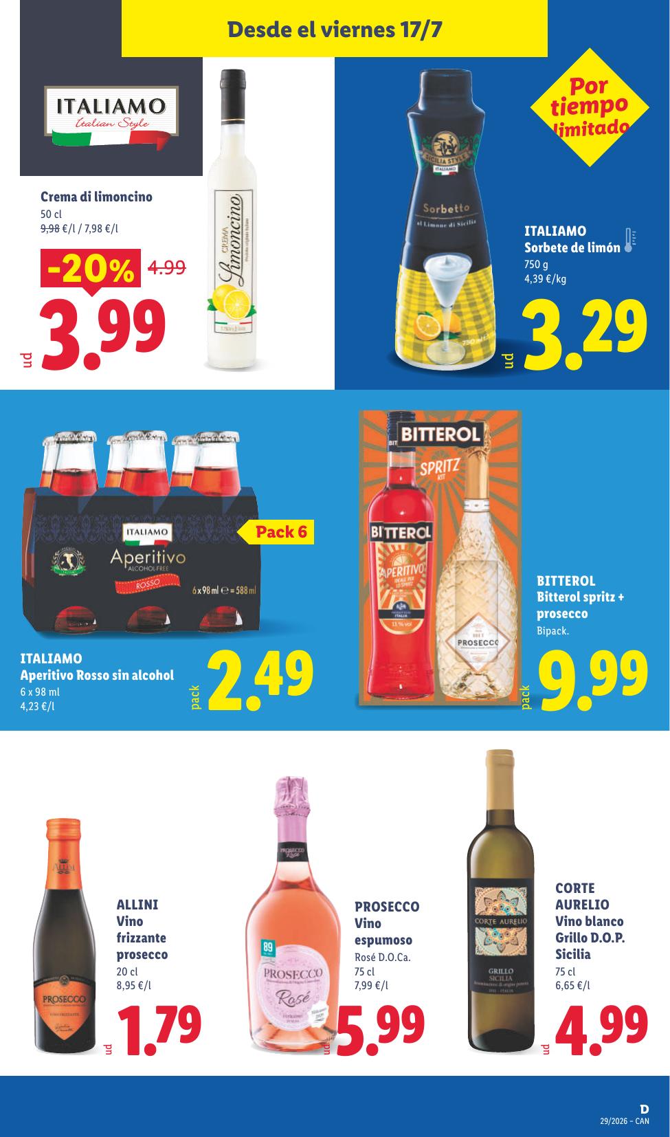 Folleto Lidl Alimentación · 13 de julio de 2026 – 19 de julio de 2026 — Página 41