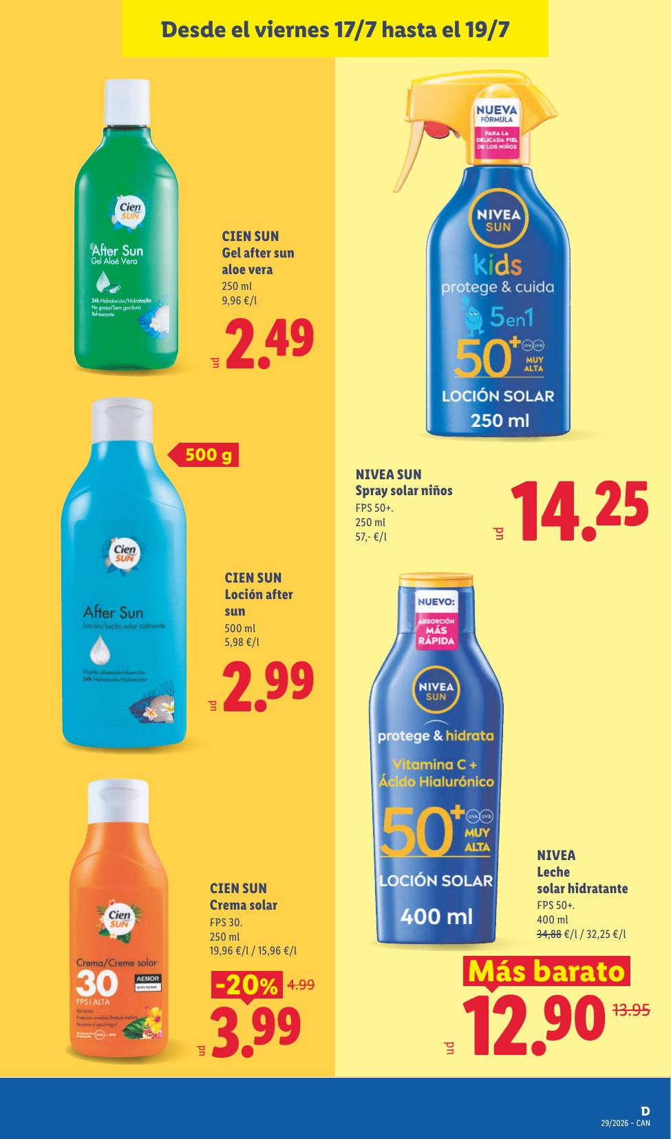 Folleto Lidl Alimentación · 13 de julio de 2026 – 19 de julio de 2026 — Página 43