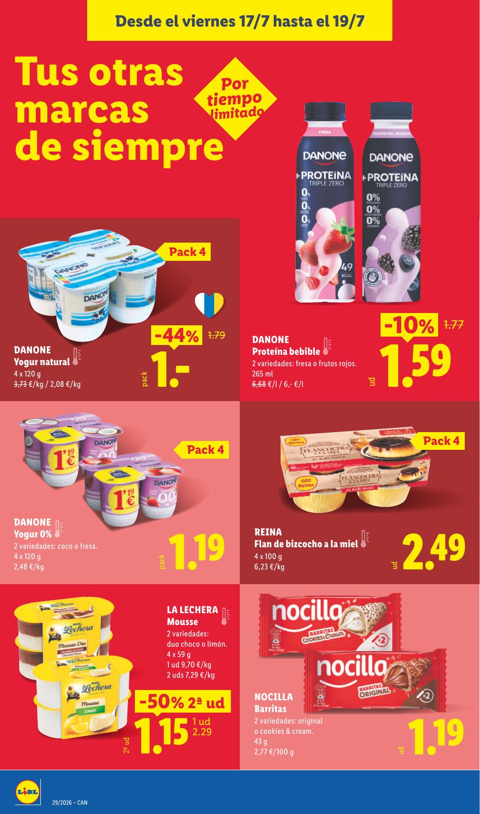 Folleto Lidl Alimentación · 13 de julio de 2026 – 19 de julio de 2026 — Página 44