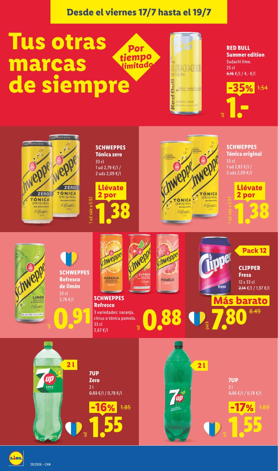 Folleto Lidl Alimentación · 13 de julio de 2026 – 19 de julio de 2026 — Página 46