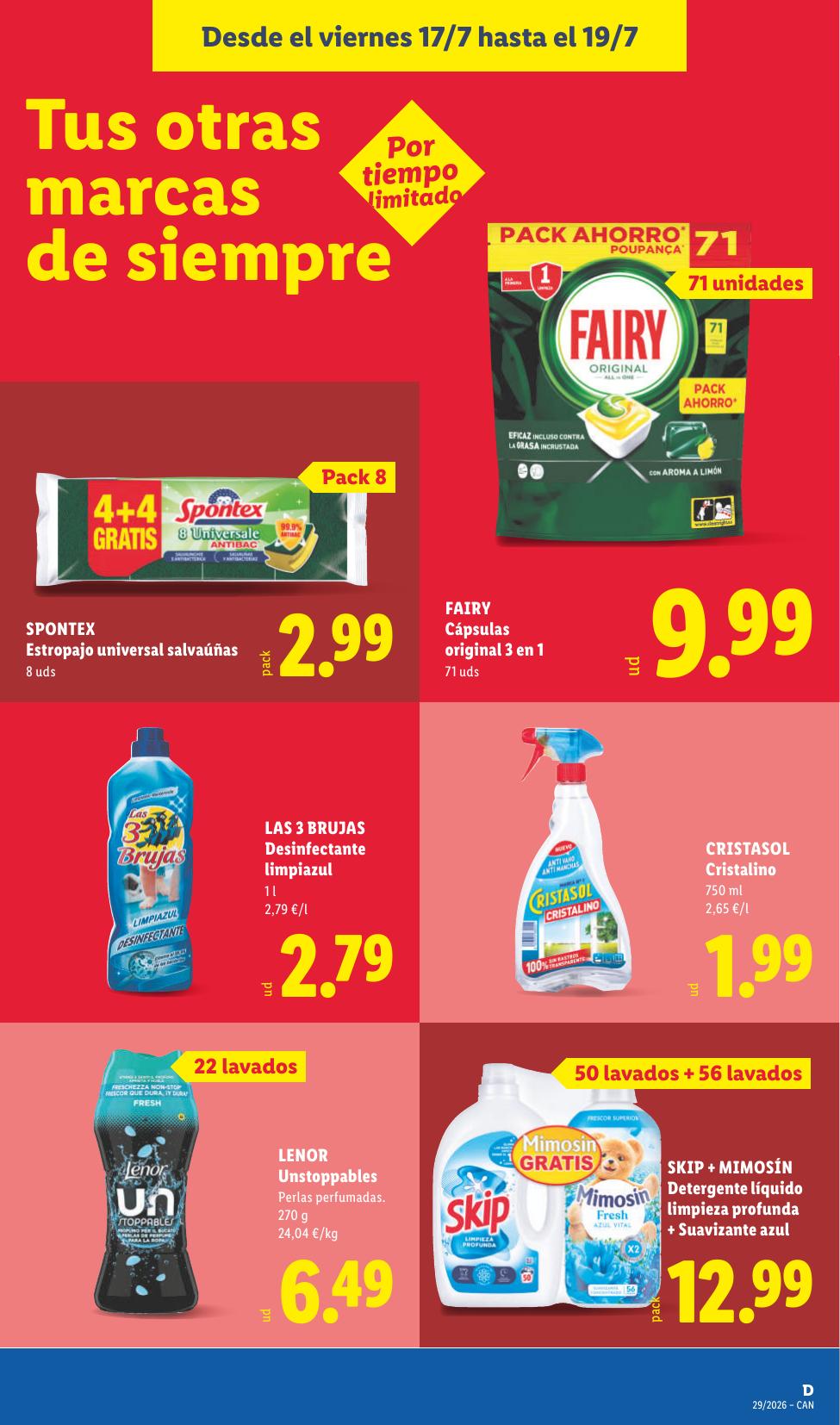 Folleto Lidl Alimentación · 13 de julio de 2026 – 19 de julio de 2026 — Página 49