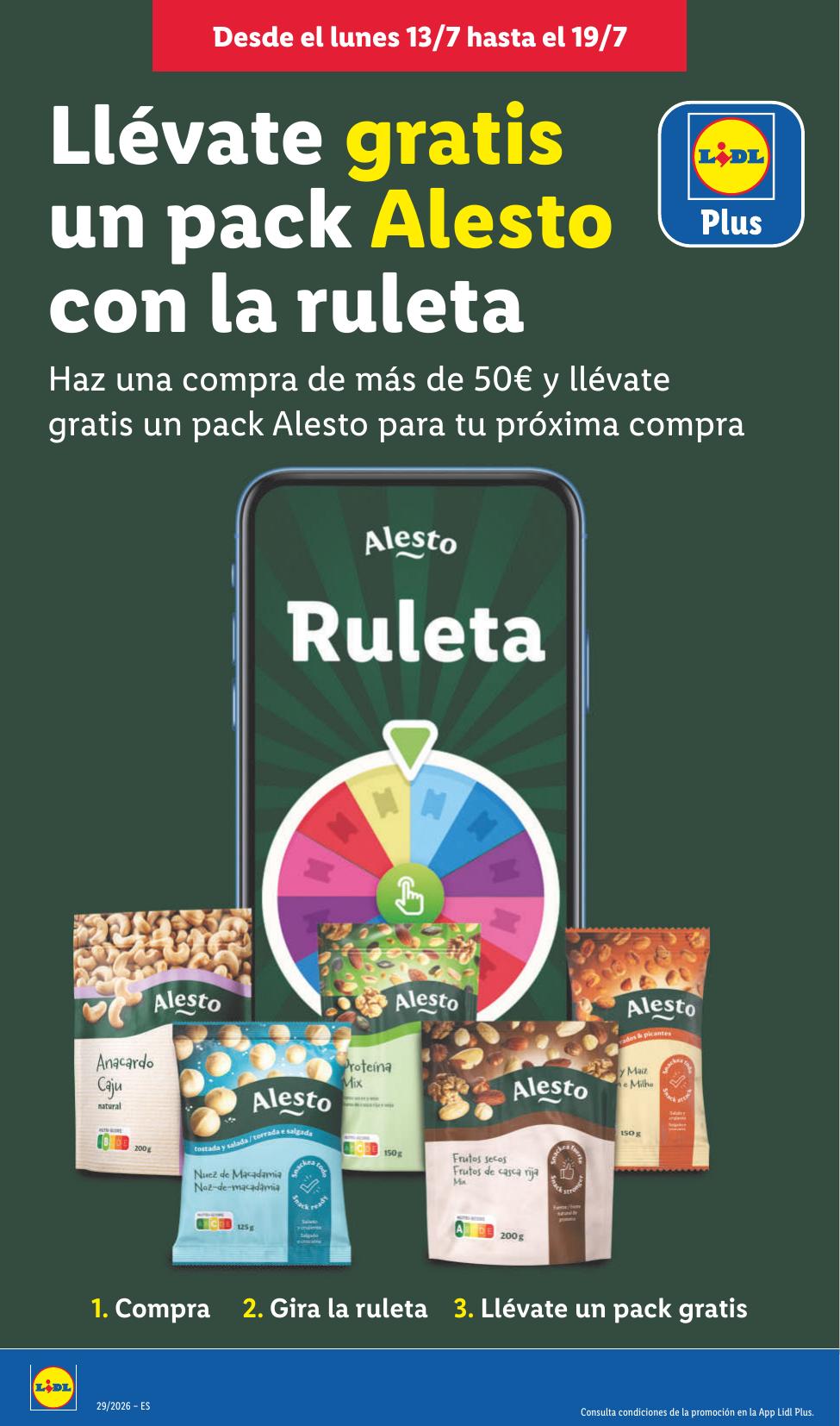 Folleto Lidl Alimentación · 13 de julio de 2026 – 19 de julio de 2026 — Página 32