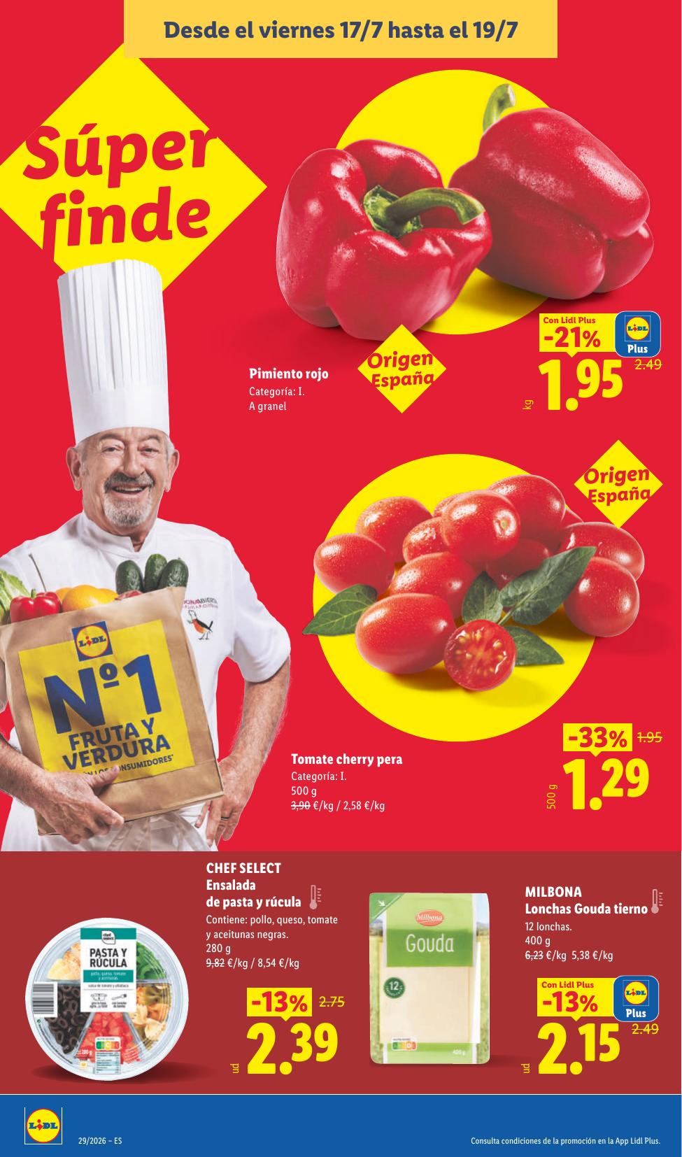 Folleto Lidl Alimentación · 13 de julio de 2026 – 19 de julio de 2026 — Página 38