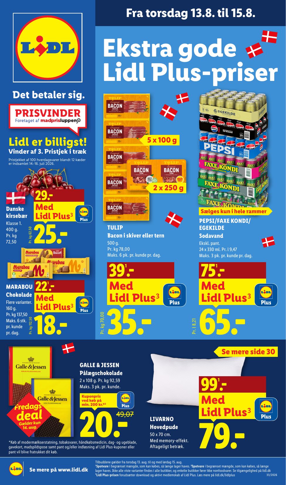 Lidl avisen · 5.–15. august 2026