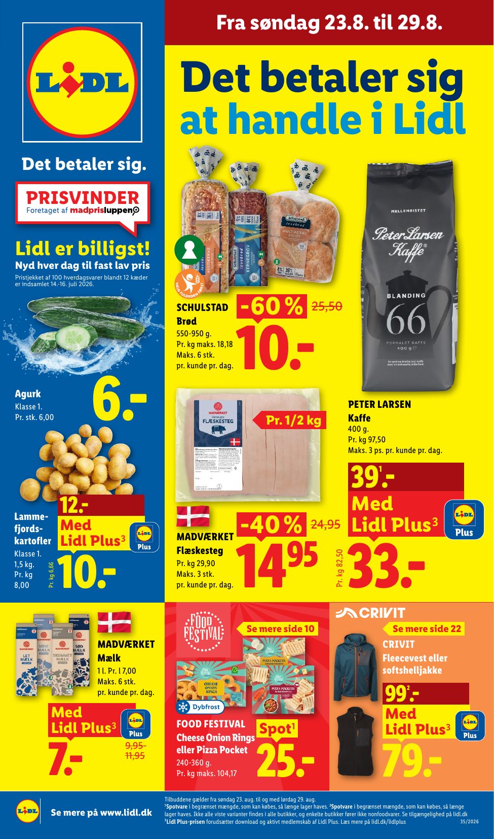 Lidl avisen · 19.–29. august 2026