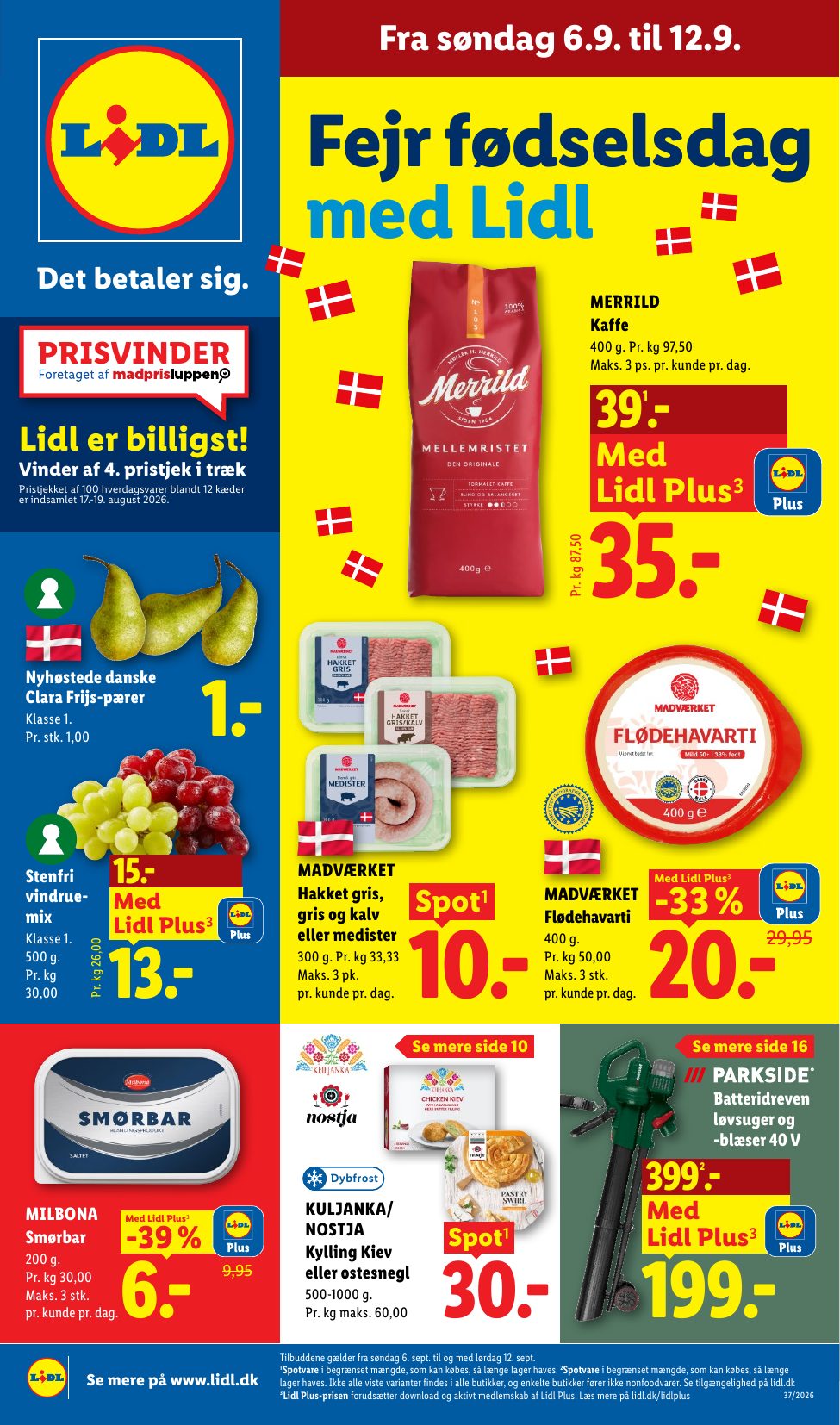 Lidl avisen · 2.–12. september 2026