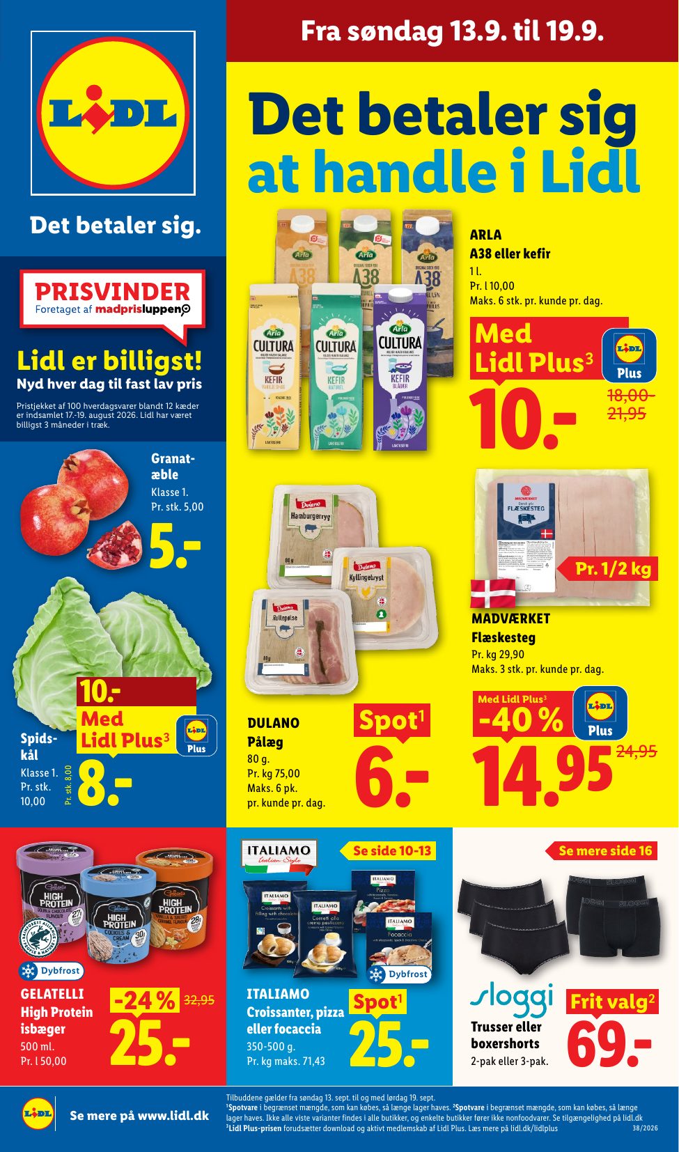 Lidl avisen · 9.–19. september 2026