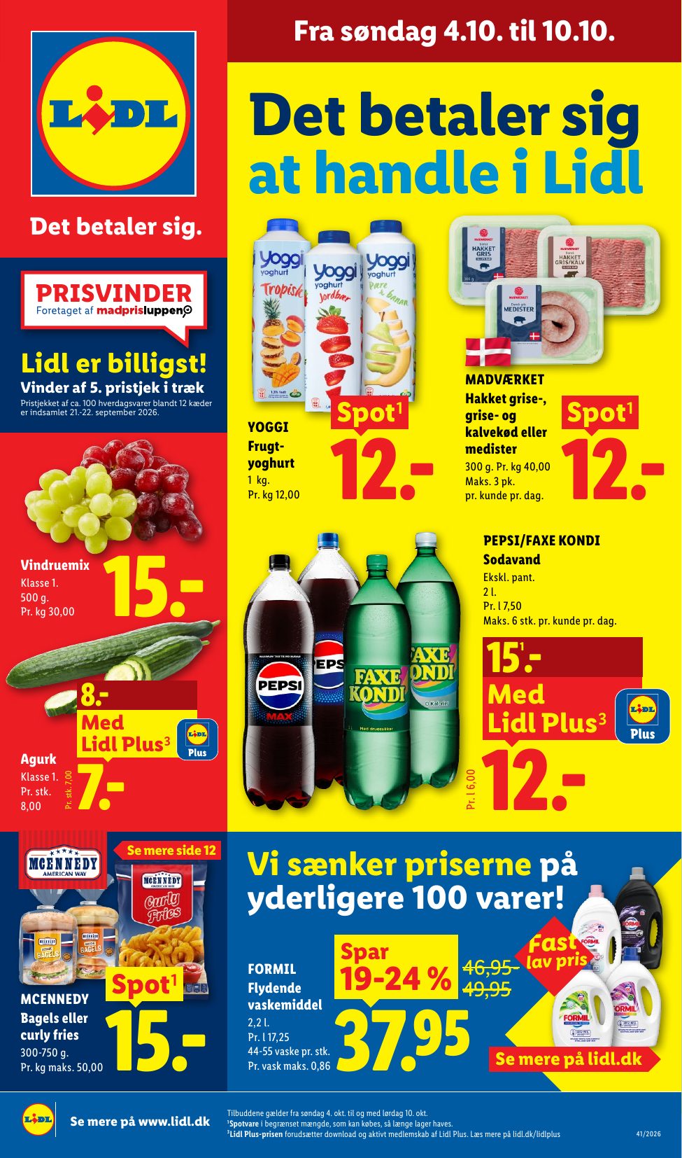 Lidl avisen · 30. september – 10. oktober 2026