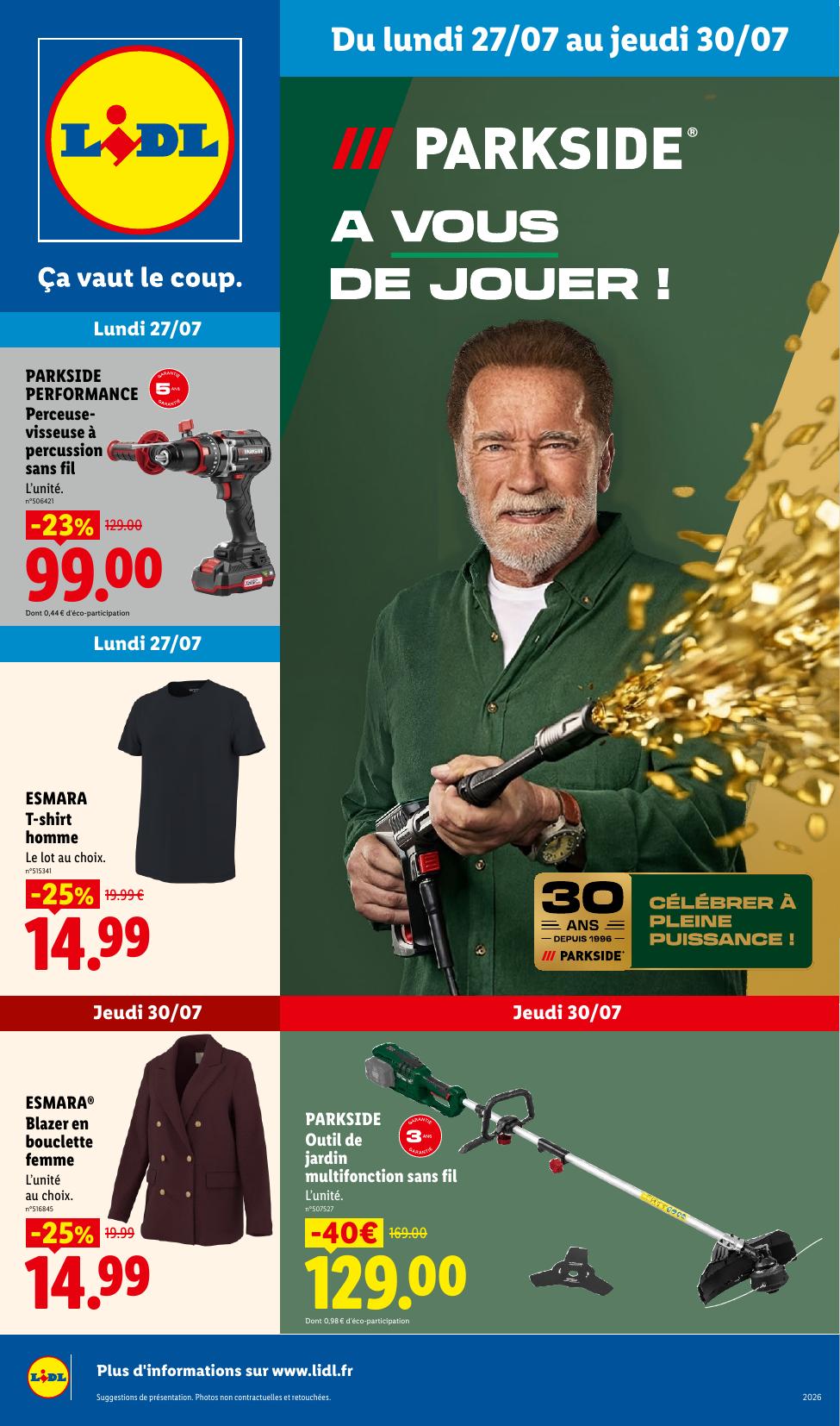 Catalogue Lidl · du 27 juillet 2026 au 2 août 2026
