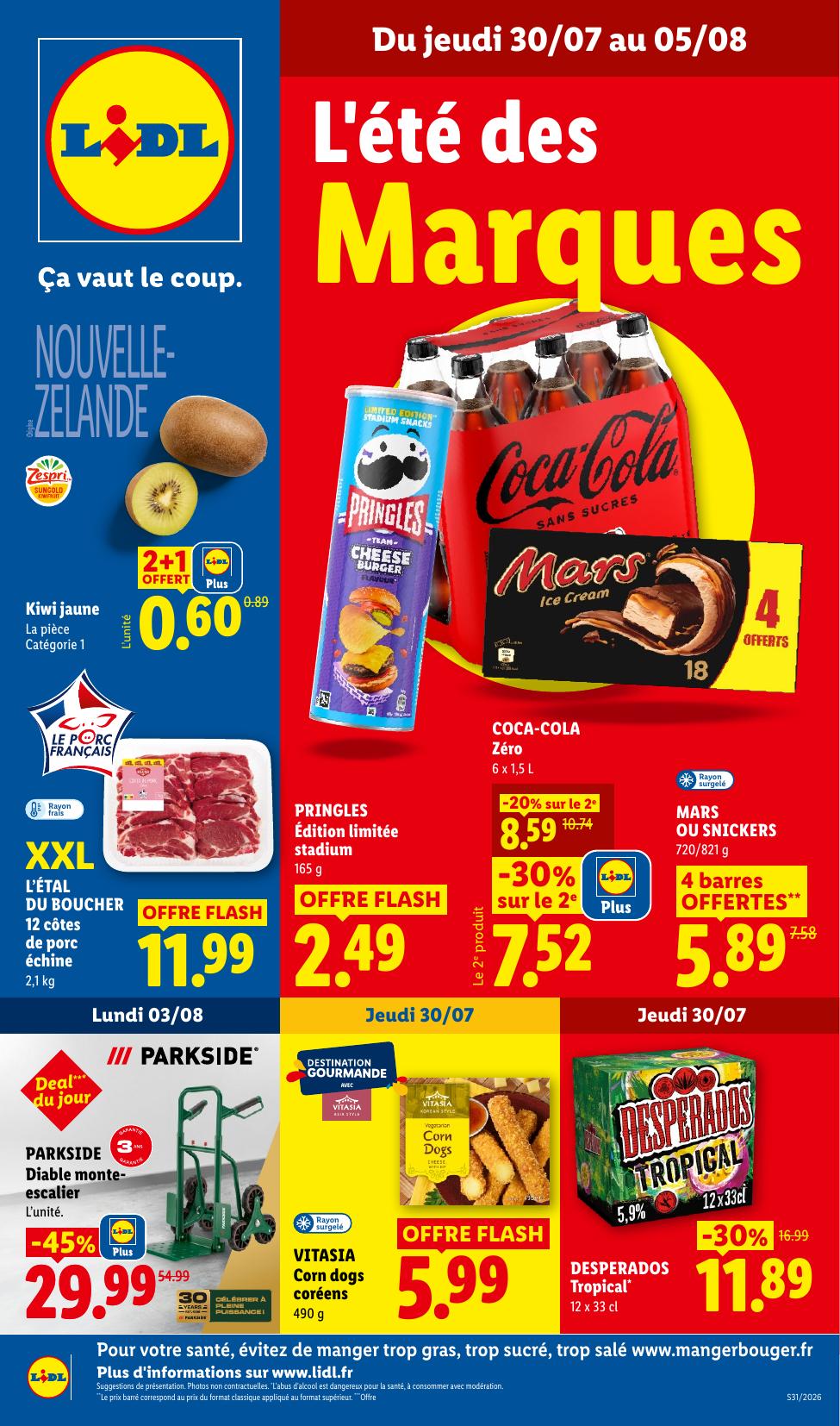 Catalogue Lidl · du 23 juillet 2026 au 5 août 2026