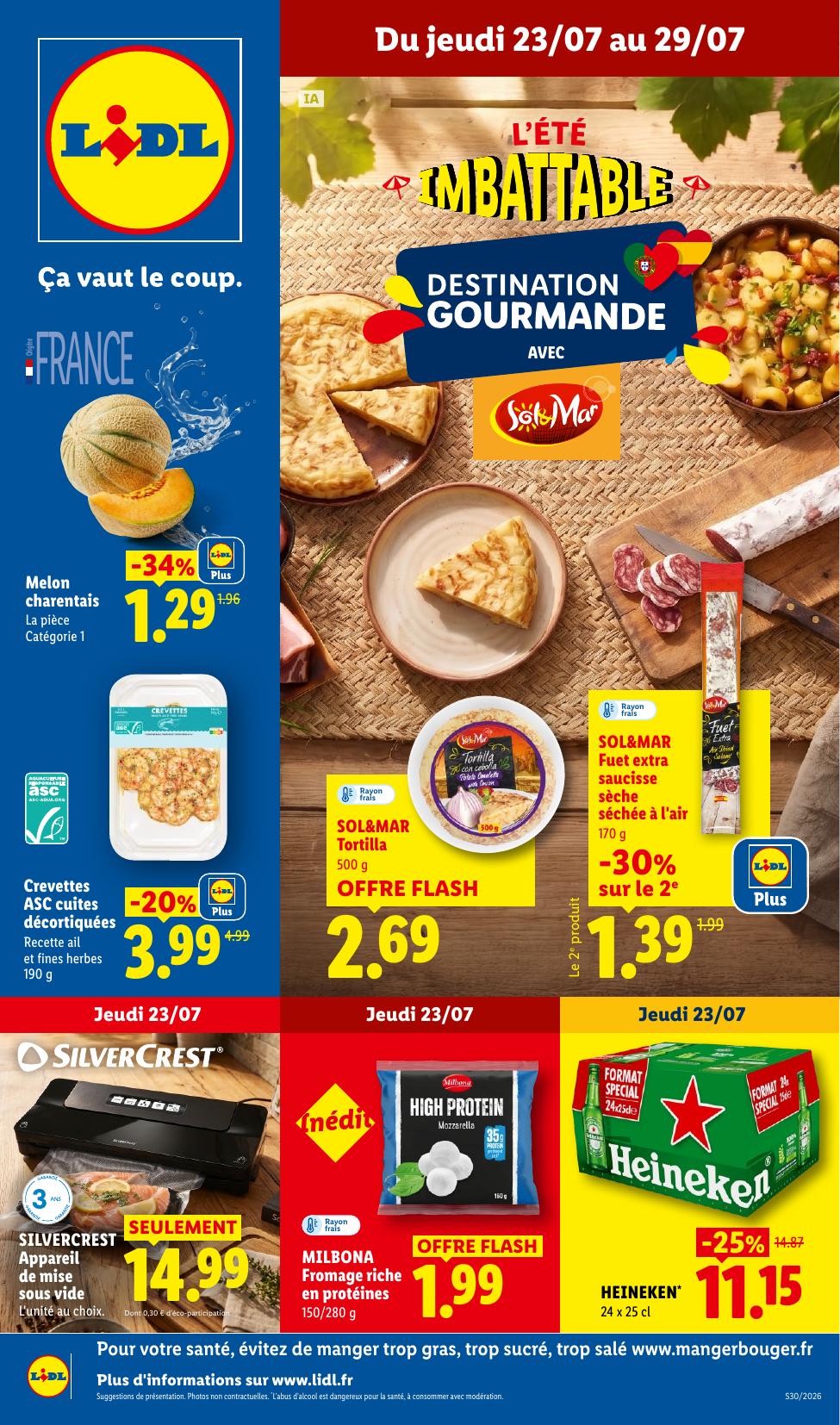 Catalogue Lidl · du 23 juillet 2026 au 29 juillet 2026