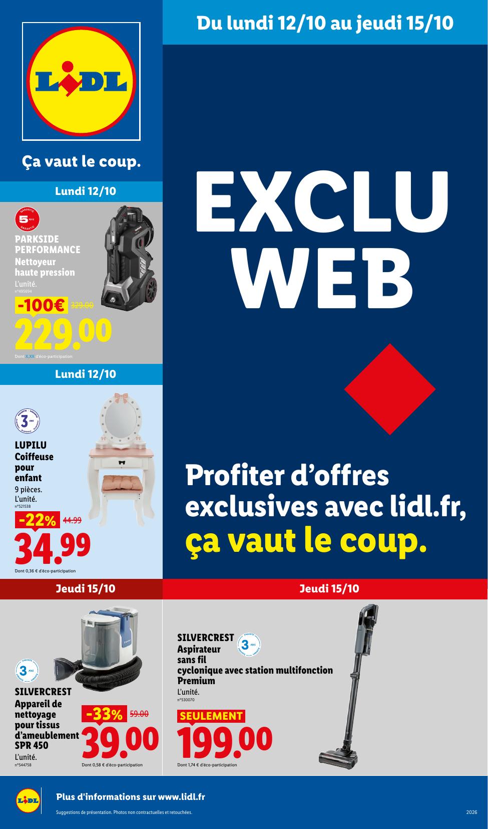 Catalogue Lidl · du 12 octobre 2026 au 18 octobre 2026