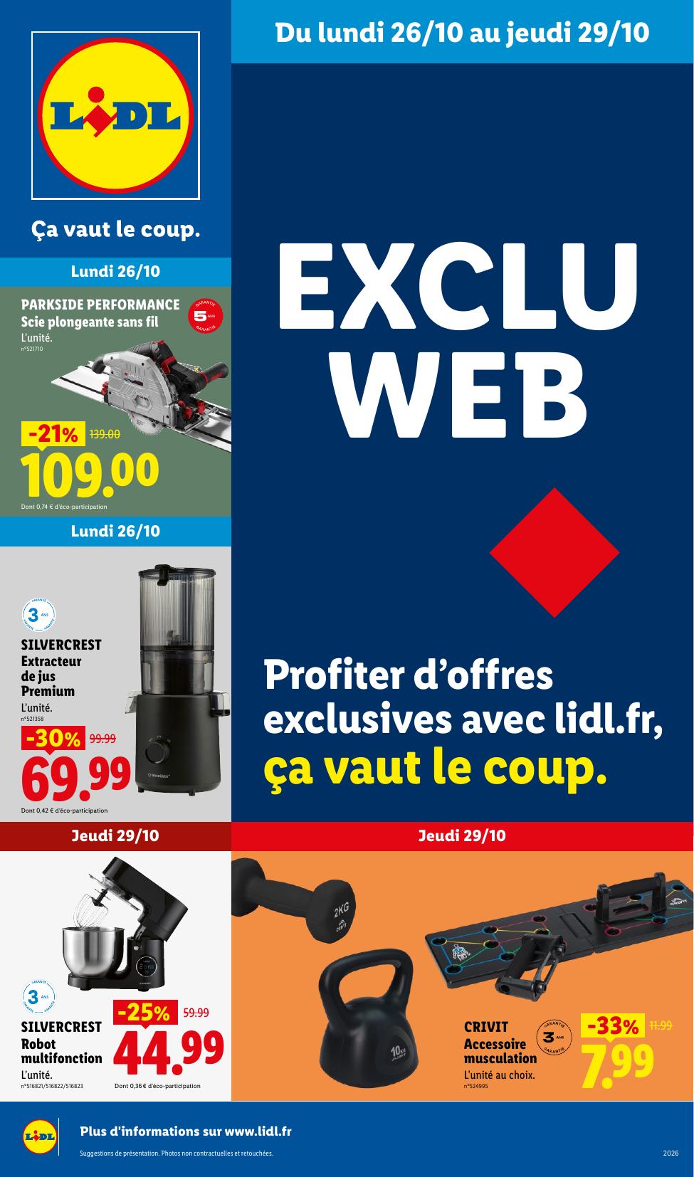 Catalogue Lidl · du 26 octobre 2026 au 1 novembre 2026