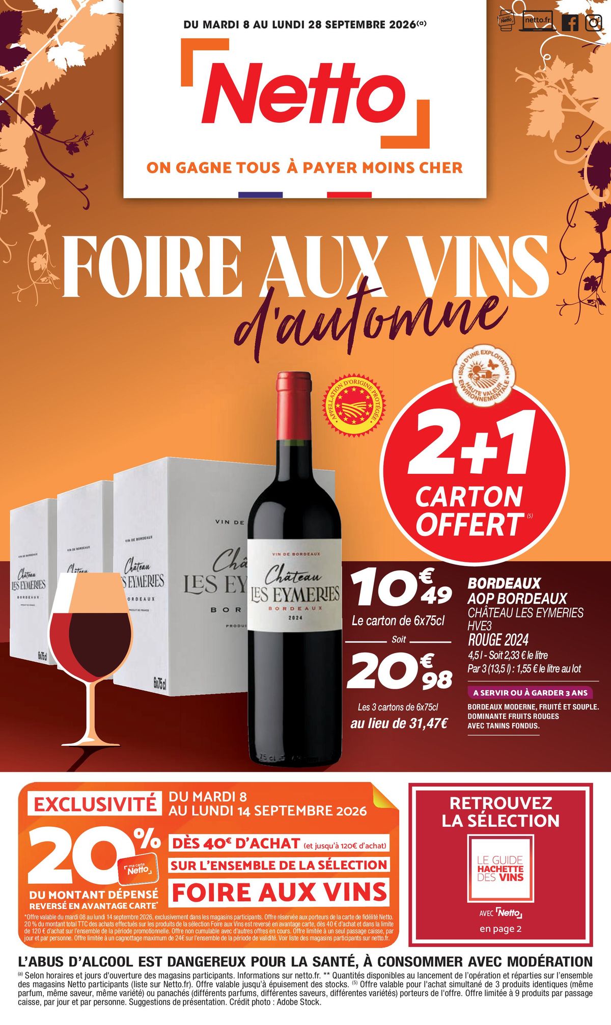 Catalogue Netto · du 1 septembre 2026 au 28 septembre 2026