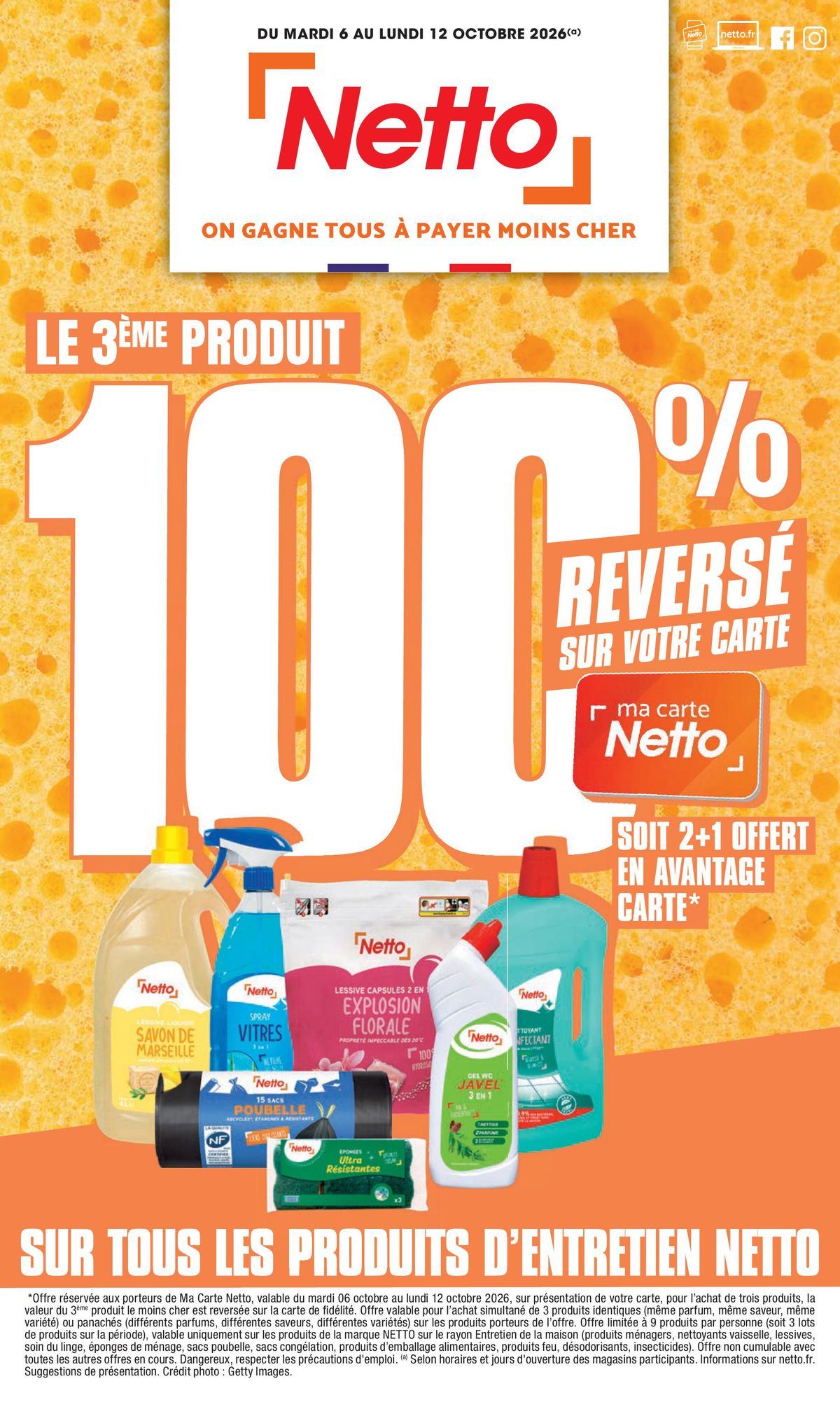 Catalogue Netto · du 29 septembre 2026 au 12 octobre 2026