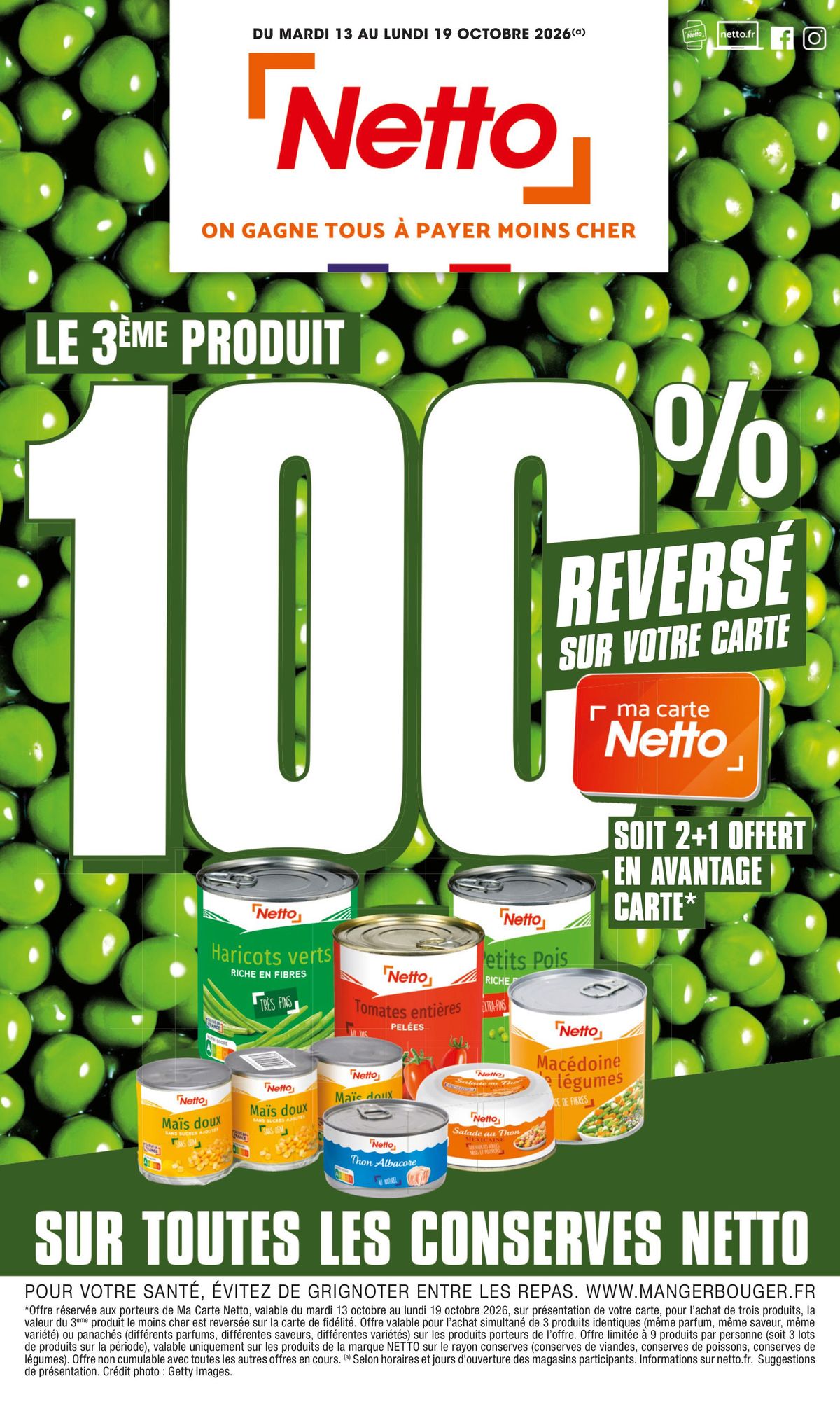 Catalogue Netto · du 6 octobre 2026 au 19 octobre 2026