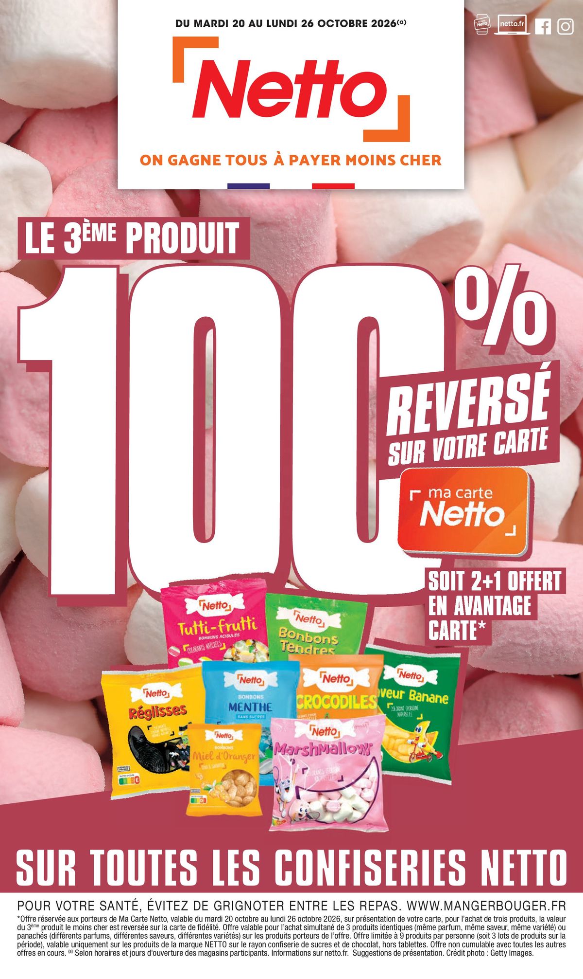 Catalogue Netto · du 13 octobre 2026 au 26 octobre 2026
