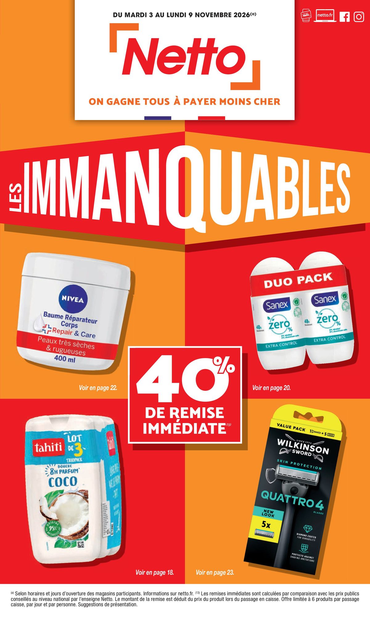 Catalogue Netto · du 3 novembre 2026 au 9 novembre 2026