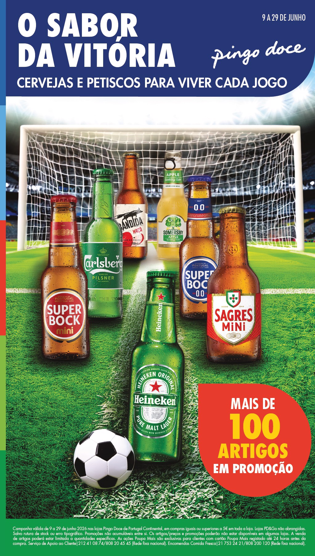 Capa do folheto Pingo Doce · 9 a 29 de junho de 2026