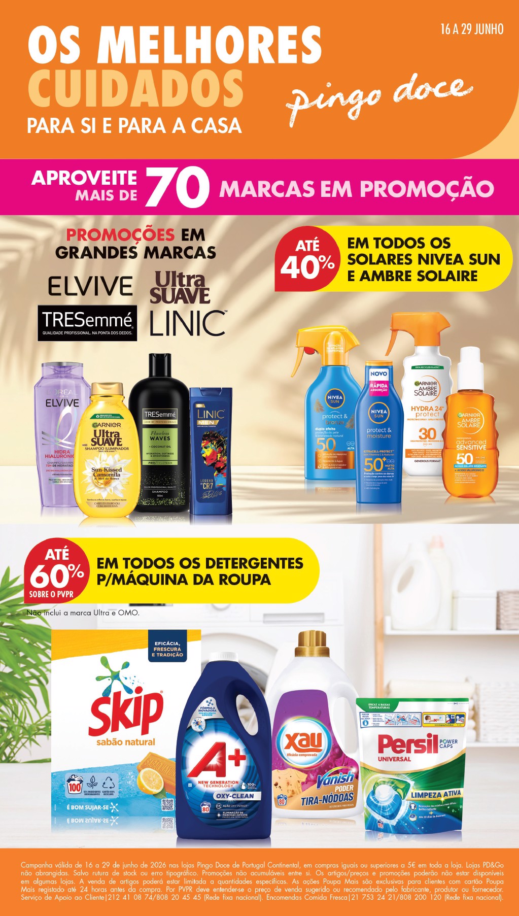 Capa do folheto Pingo Doce · 16 a 29 de junho de 2026