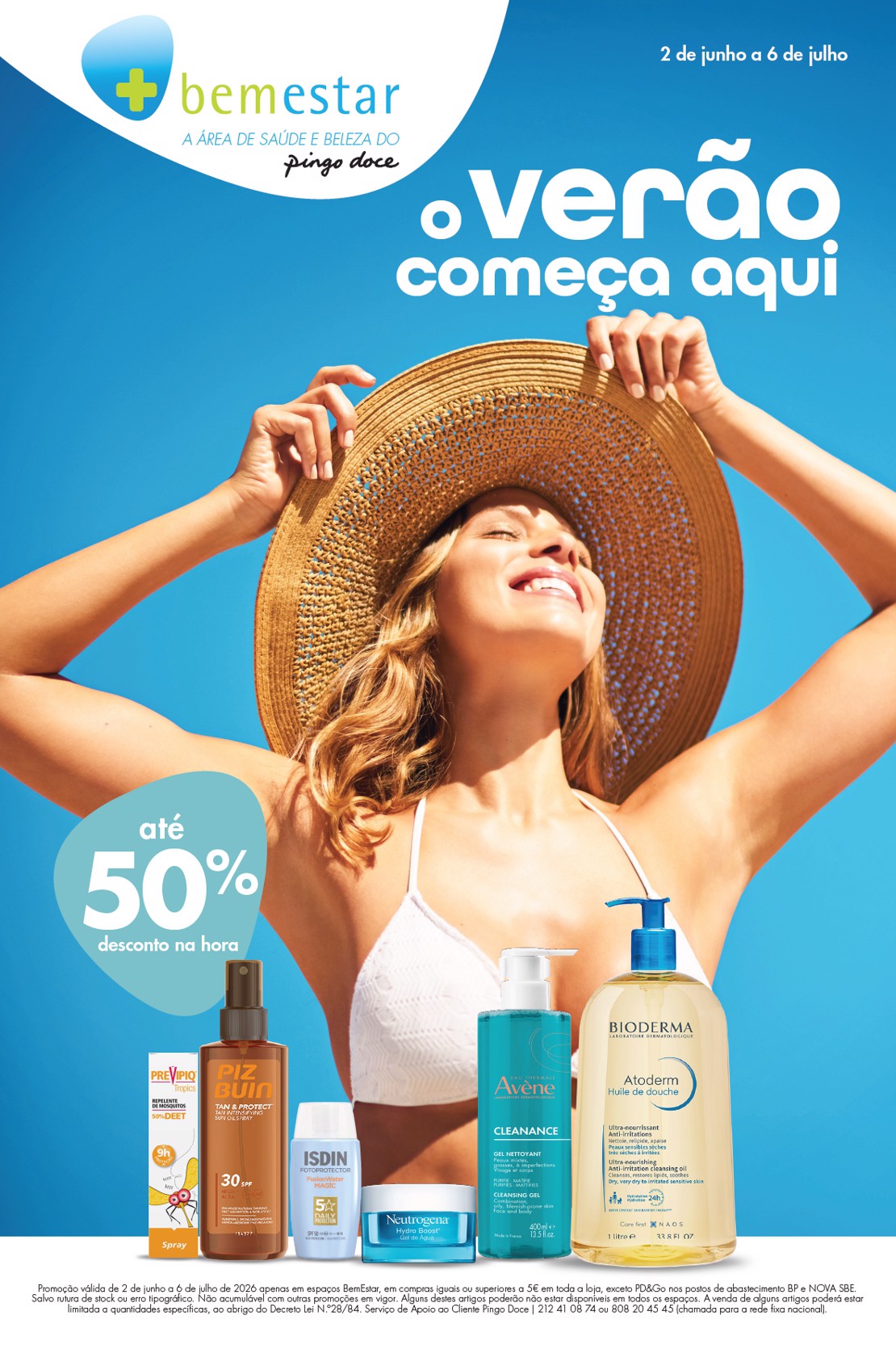 Capa do folheto Pingo Doce · 2 de junho a 13 de julho de 2026