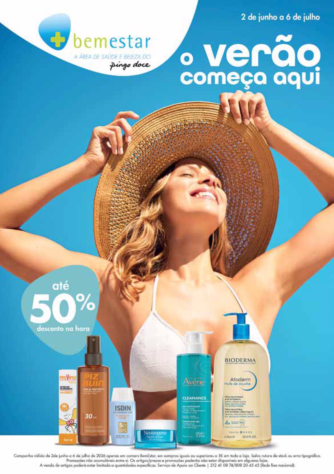 Capa do folheto Pingo Doce · 2 de junho a 13 de julho de 2026