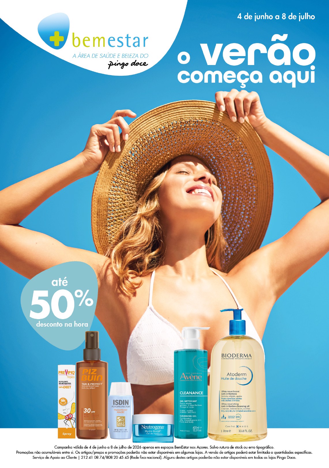 Capa do folheto Pingo Doce · 4 de junho a 15 de julho de 2026