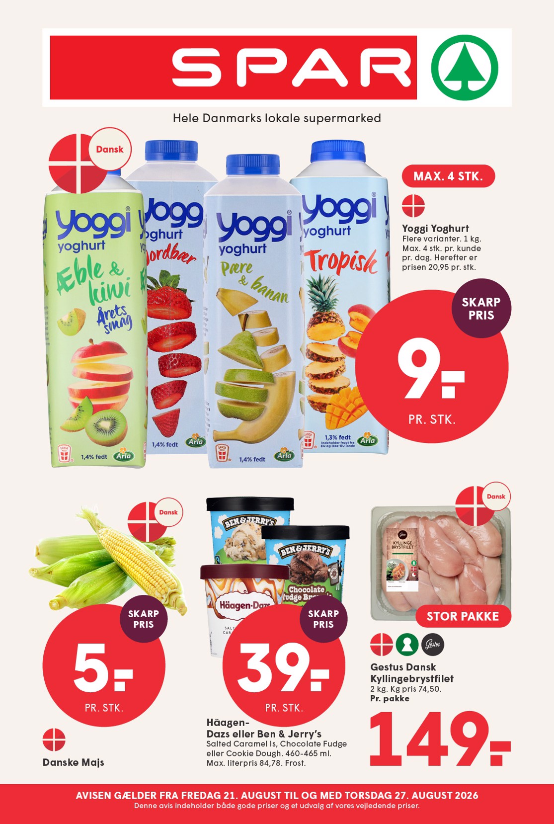 SPAR Ugens avis · 21.–27. august 2026