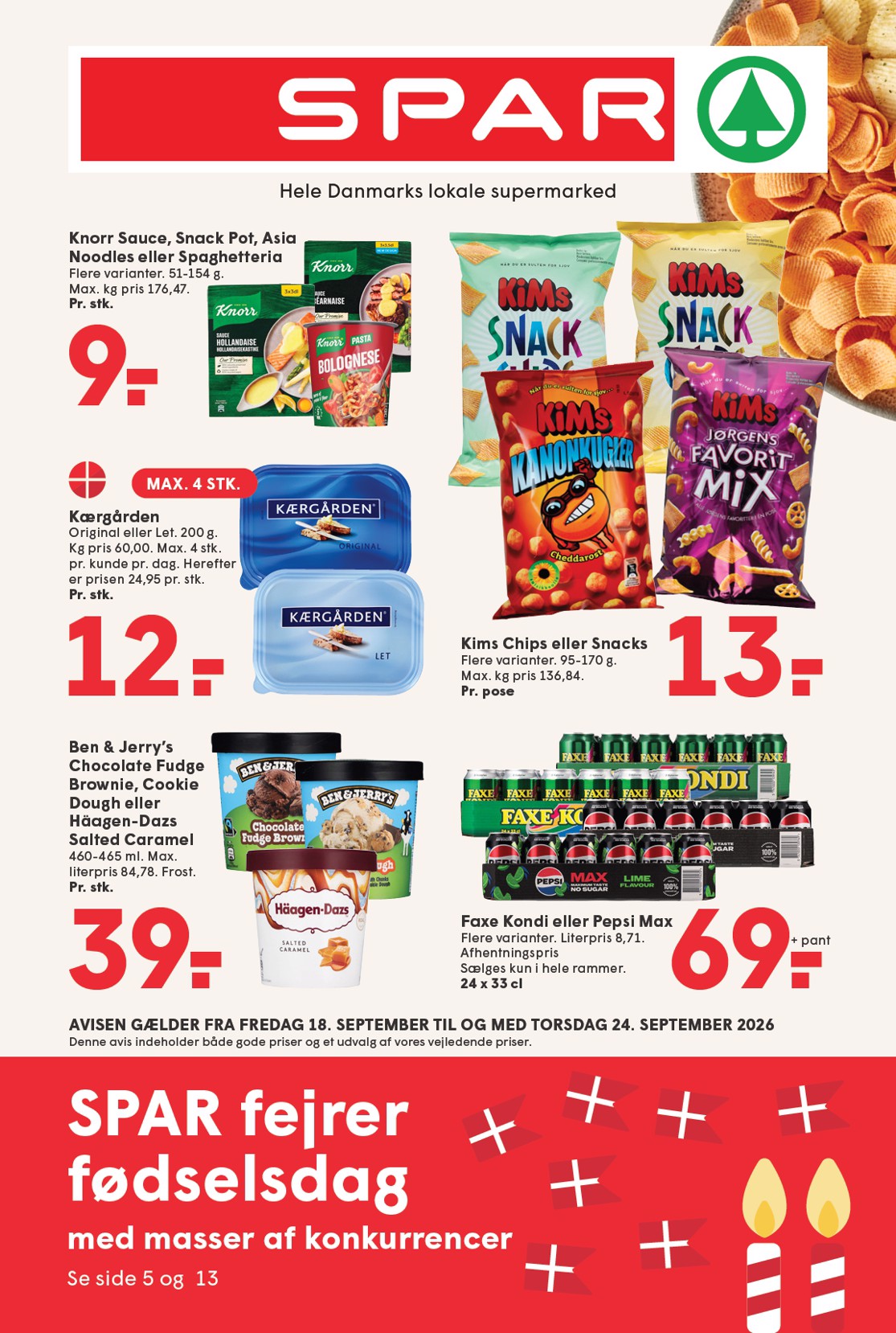 SPAR Ugens avis · 18.–24. september 2026