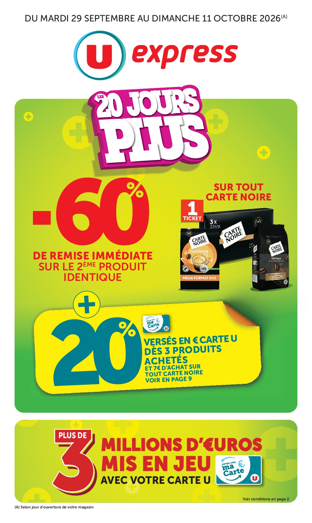 Catalogue Super U · du 29 septembre 2026 au 11 octobre 2026
