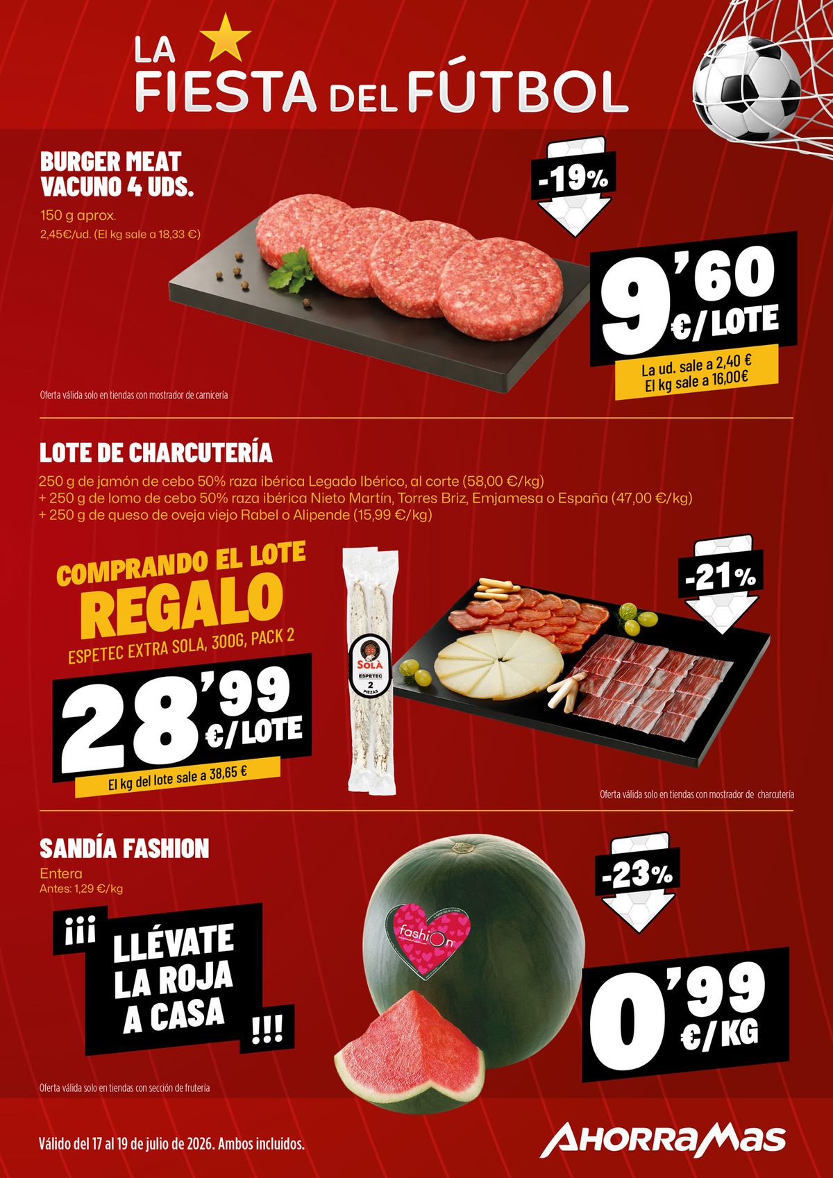 Folleto Ahorramás · 13 al 19 de julio de 2026 — Página 9