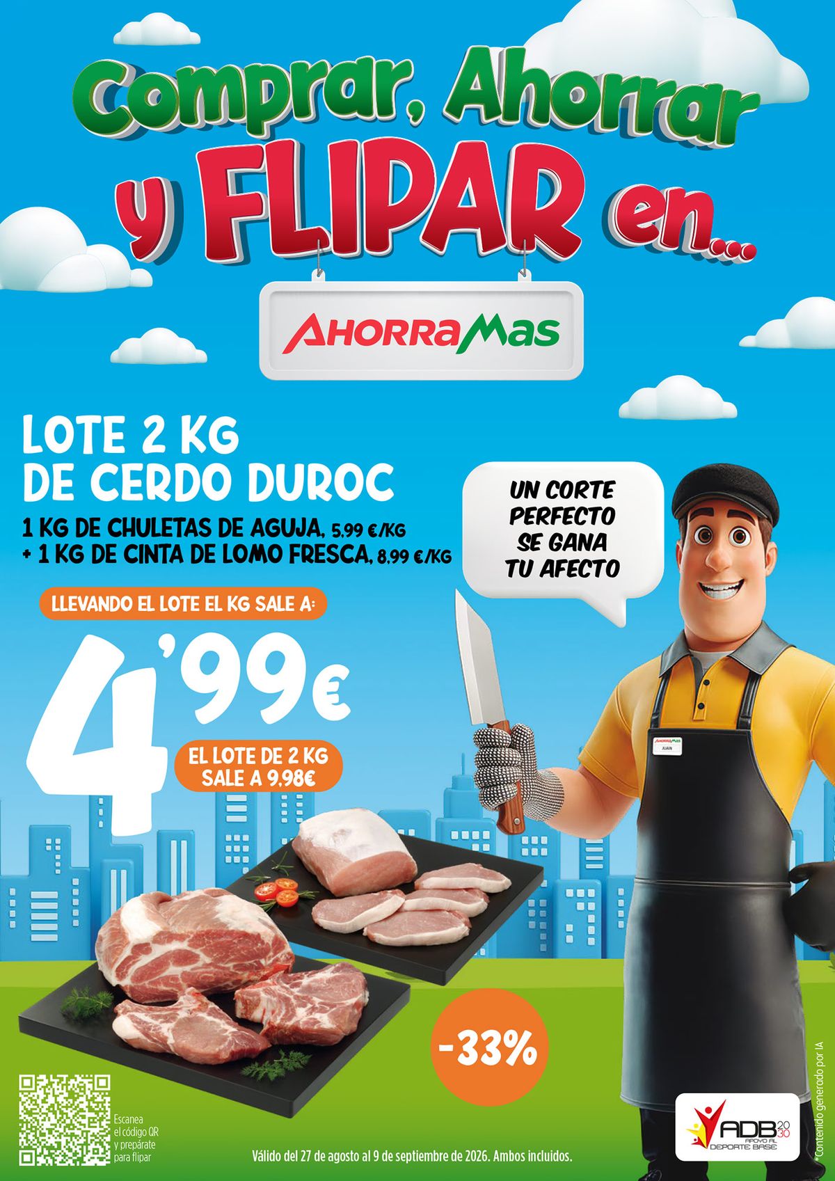 Folleto Ahorramás · 24 al 30 de agosto de 2026 — Página 1