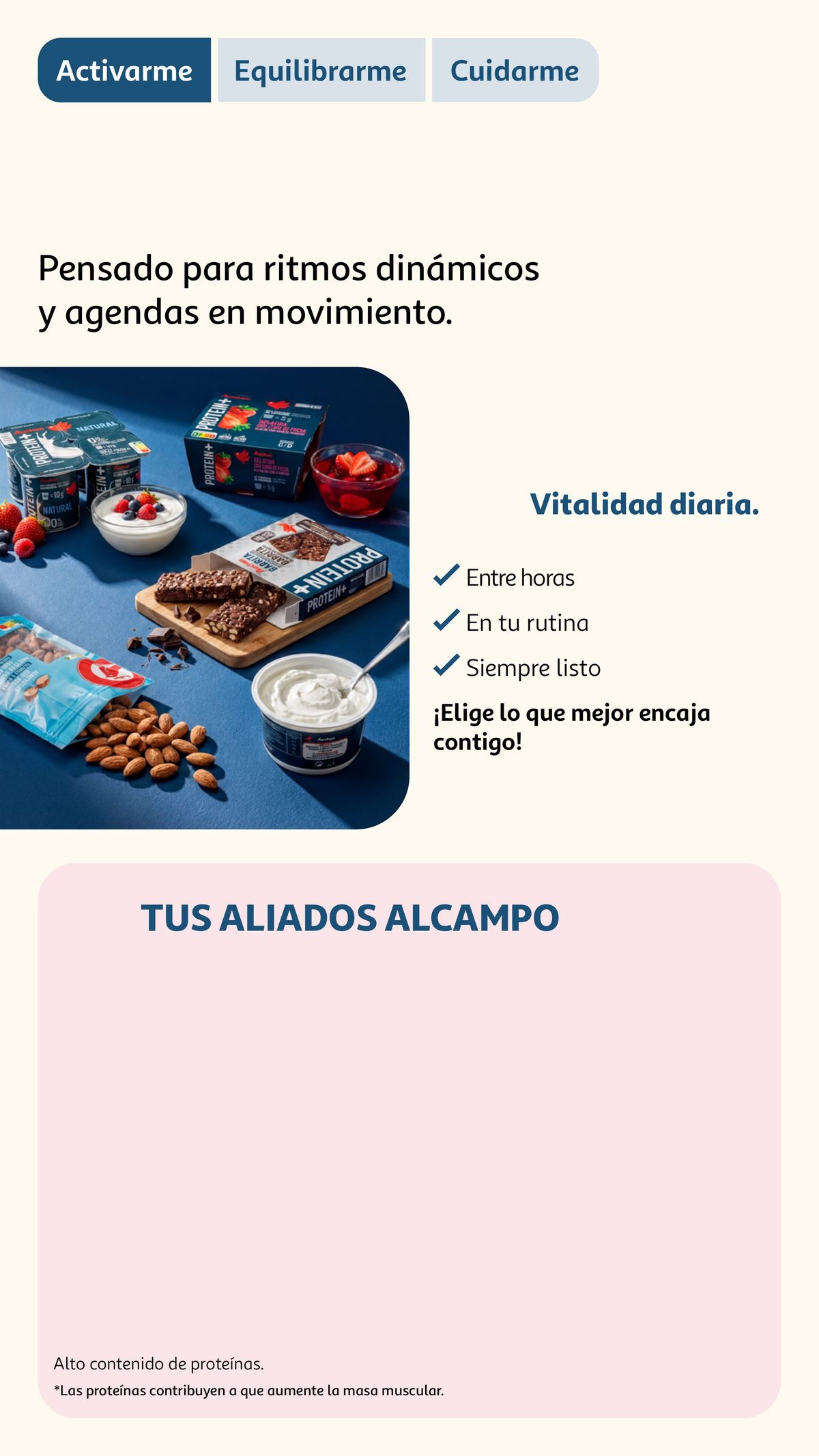 Folleto Alcampo · ALC Nutrición Activa&rendimiento Diario Edit Publitas 01 Energía de la Buena — Página 6