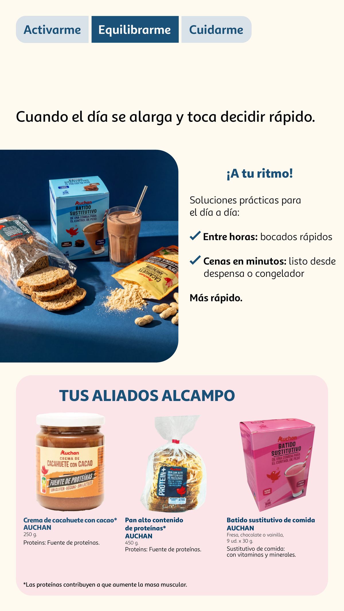 Folleto Alcampo · ALC Nutrición Activa&rendimiento Diario Edit Publitas 01 Energía de la Buena — Página 9