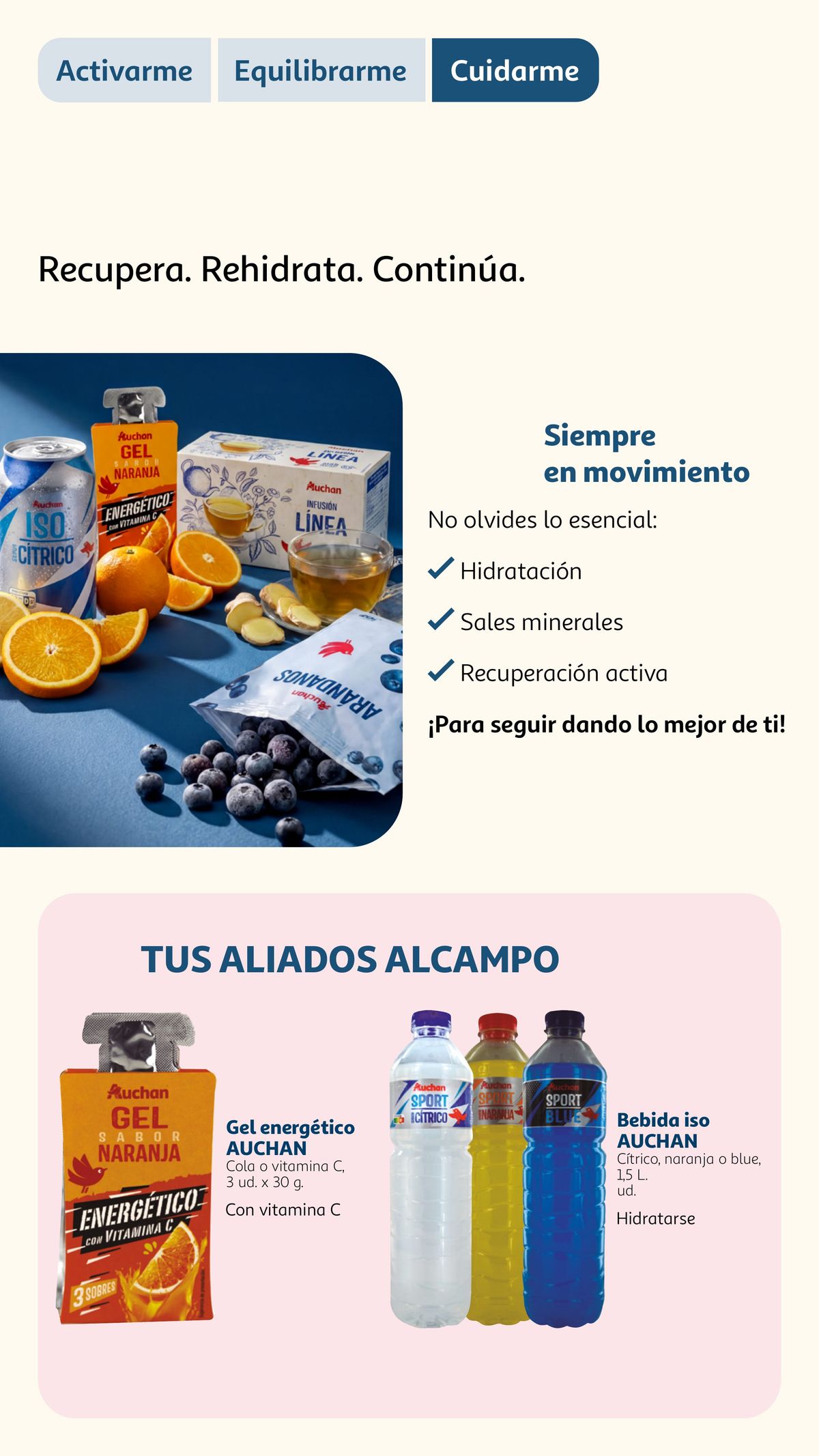 Folleto Alcampo · ALC Nutrición Activa&rendimiento Diario Edit Publitas 01 Energía de la Buena — Página 12