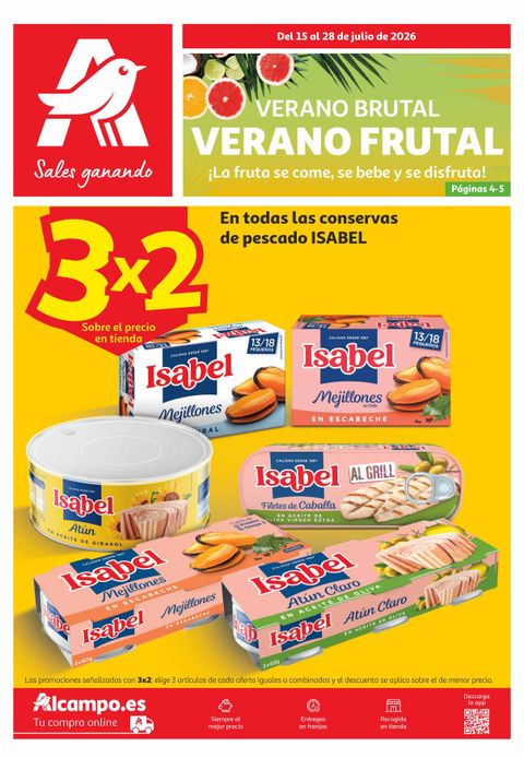 Portada Folleto Alcampo · Trafico 15 (Canarias)