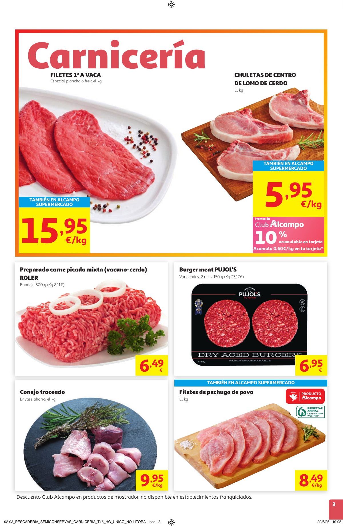 Folleto Alcampo · NO Litoral Verano Frutal — Página 3