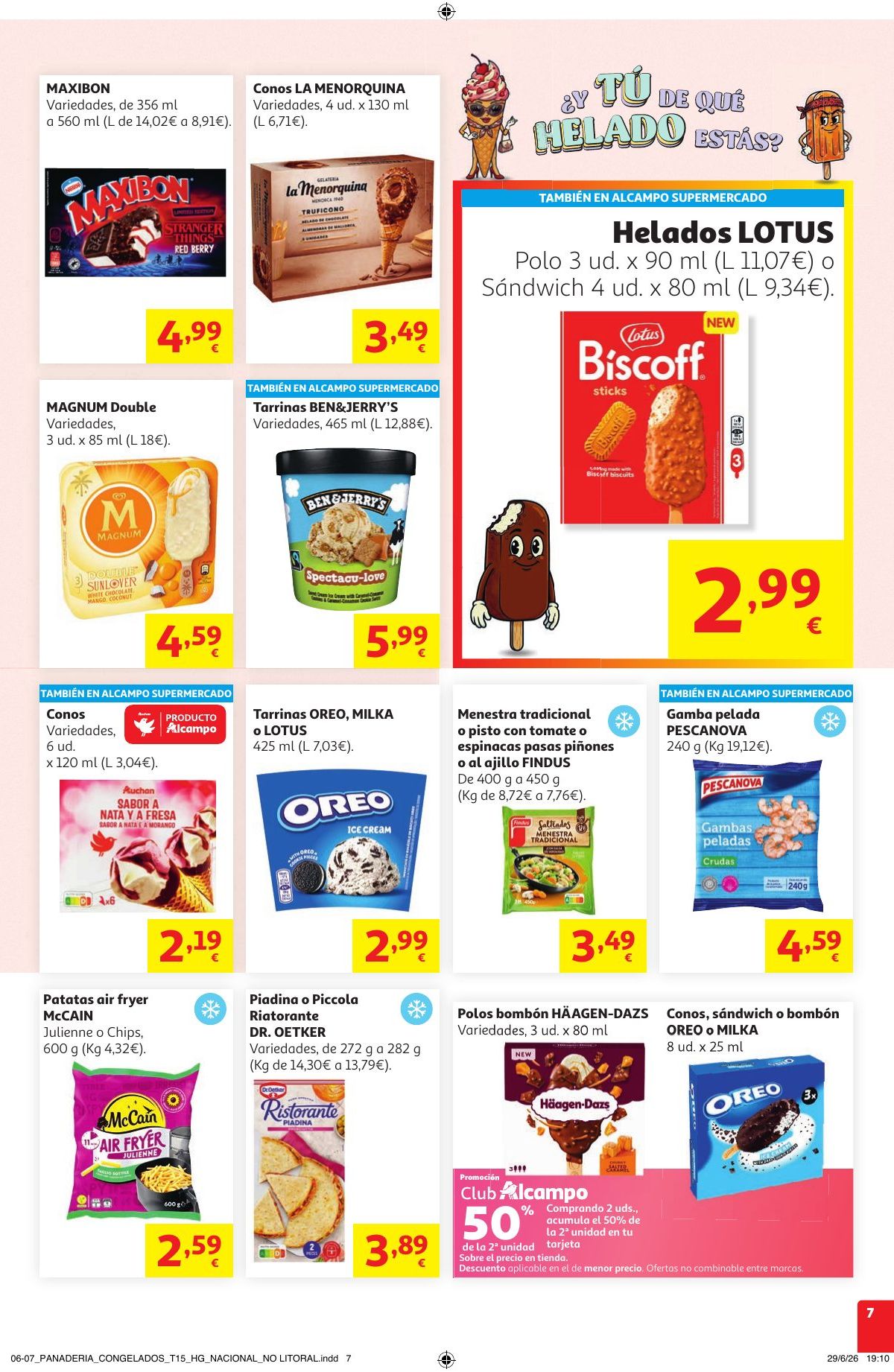 Folleto Alcampo · NO Litoral Verano Frutal — Página 7